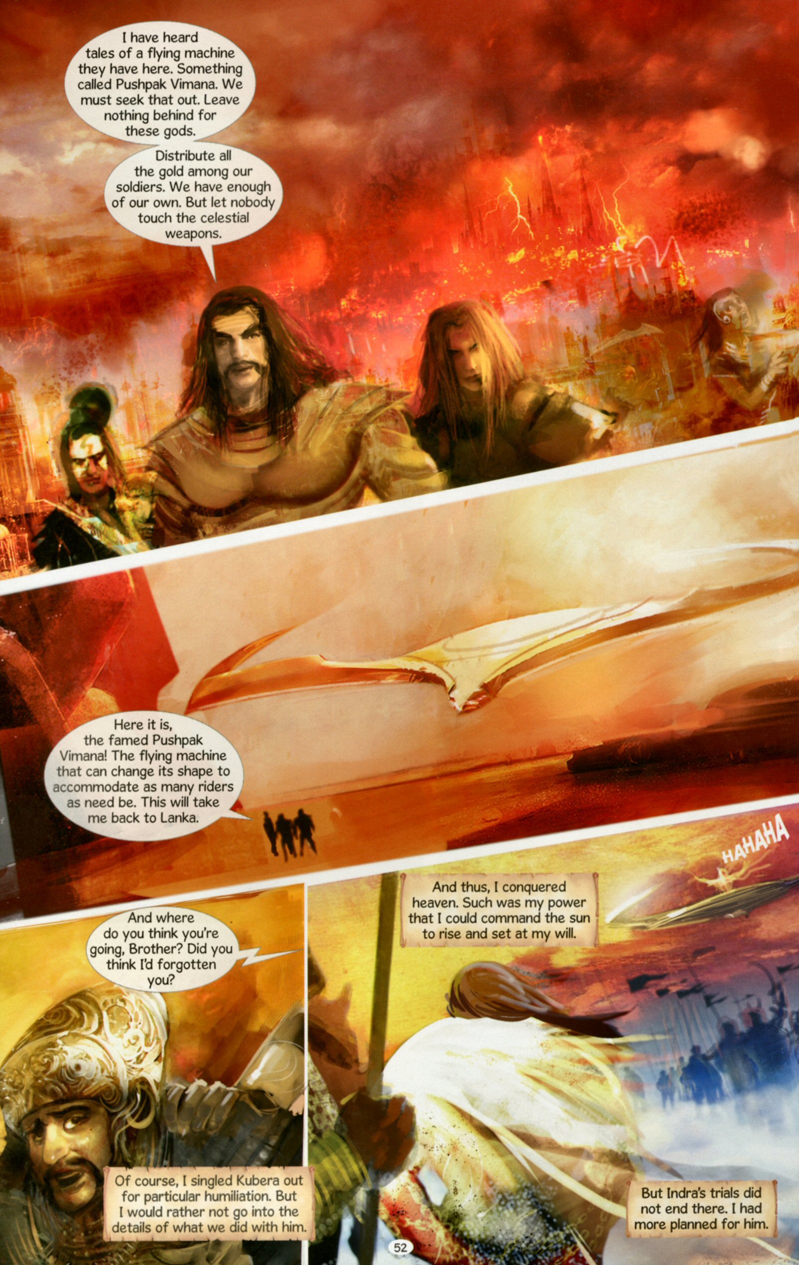 Read online Ravana: Roar of the Demon King comic -  Issue # Full - 55