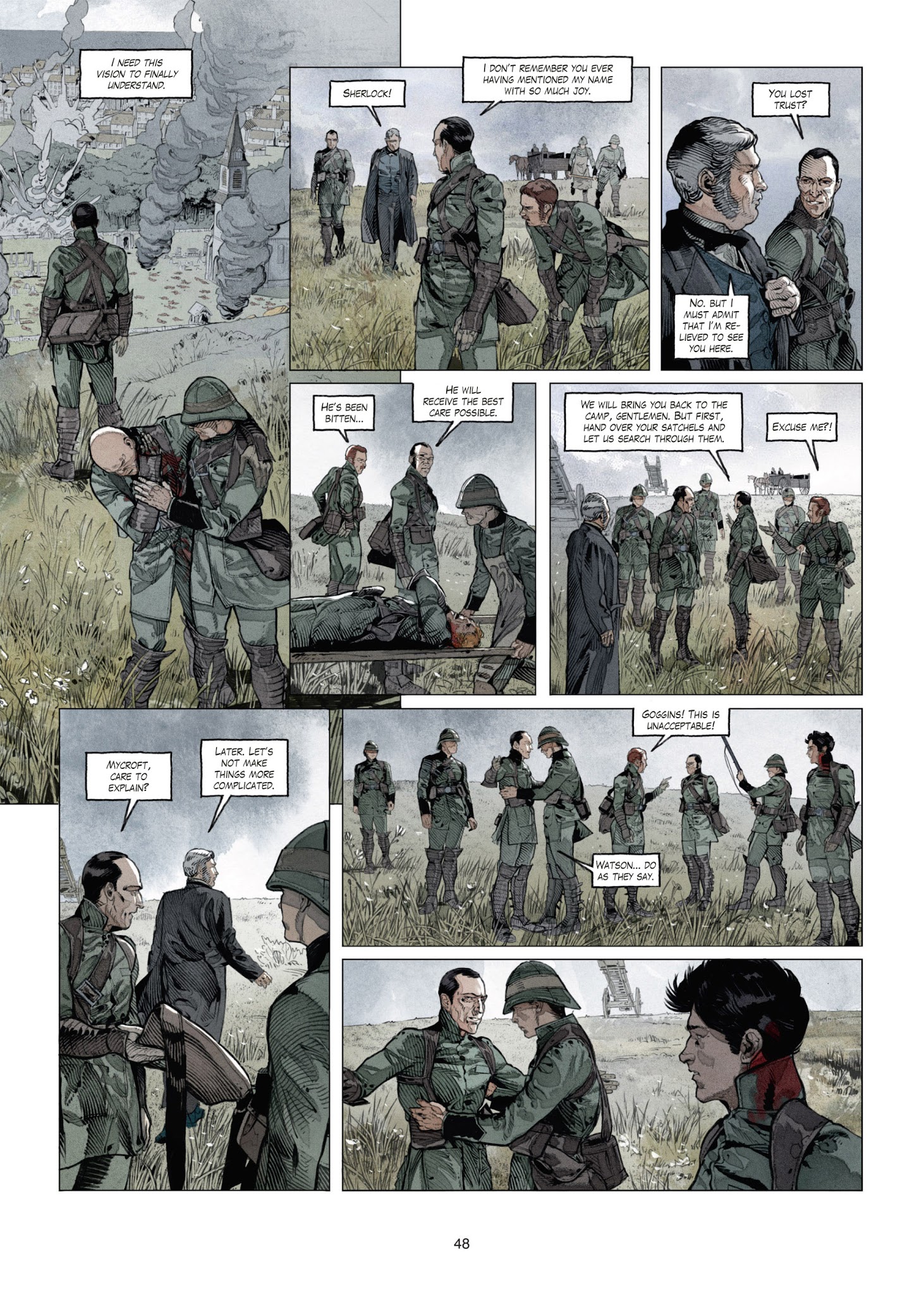 Read online Sherlock Holmes Society comic -  Issue #1 - 47