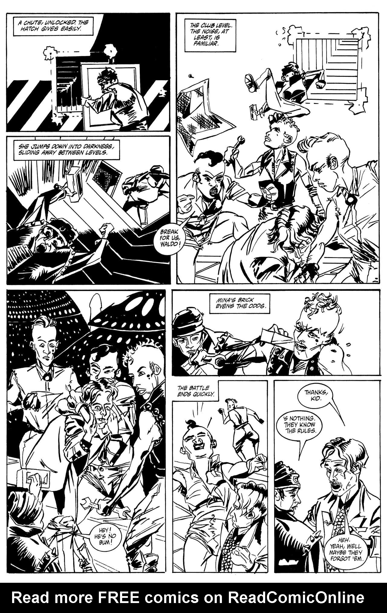 Read online Andrew Vachss' Underground comic -  Issue #2 - 23