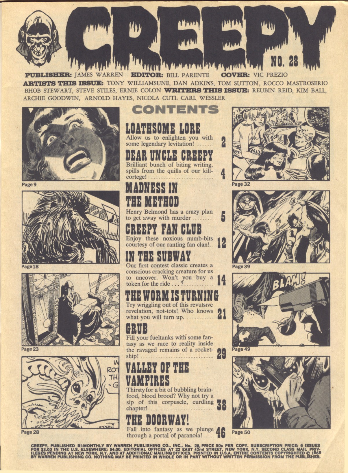 Creepy (1964) Issue #28 #28 - English 3