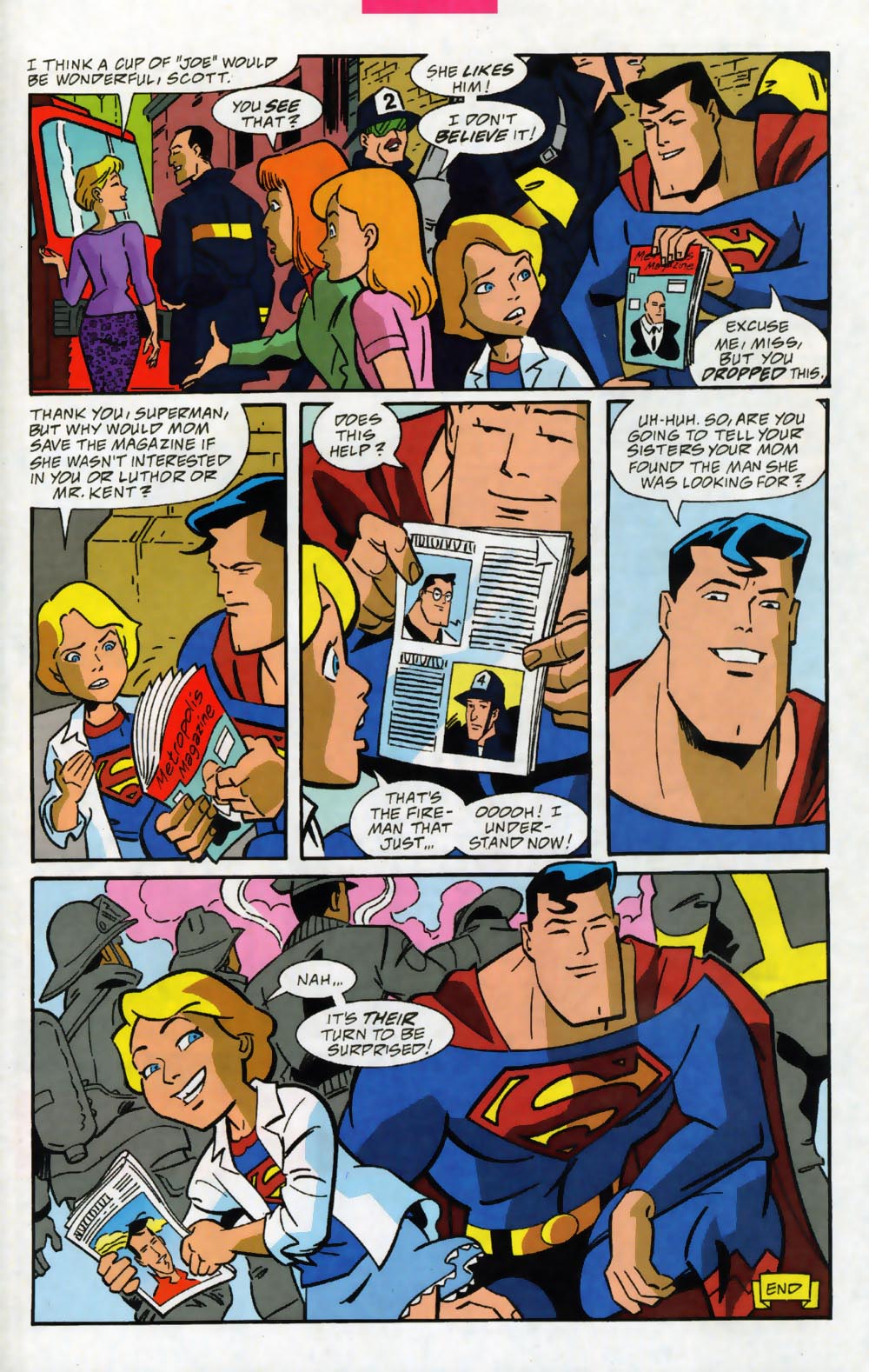Read online Superman Adventures comic -  Issue #45 - 23