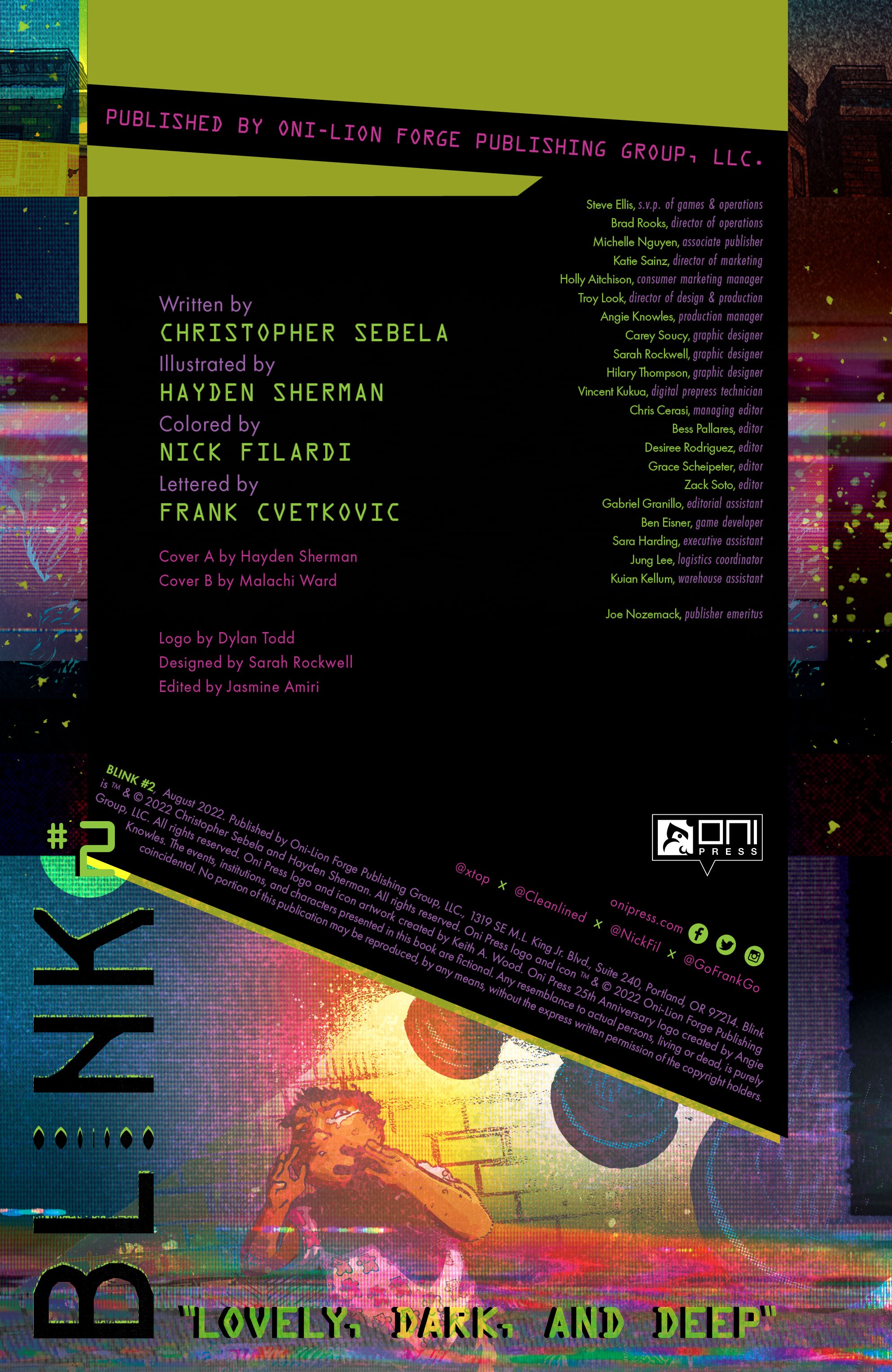Read online Blink (2022) comic -  Issue #2 - 2