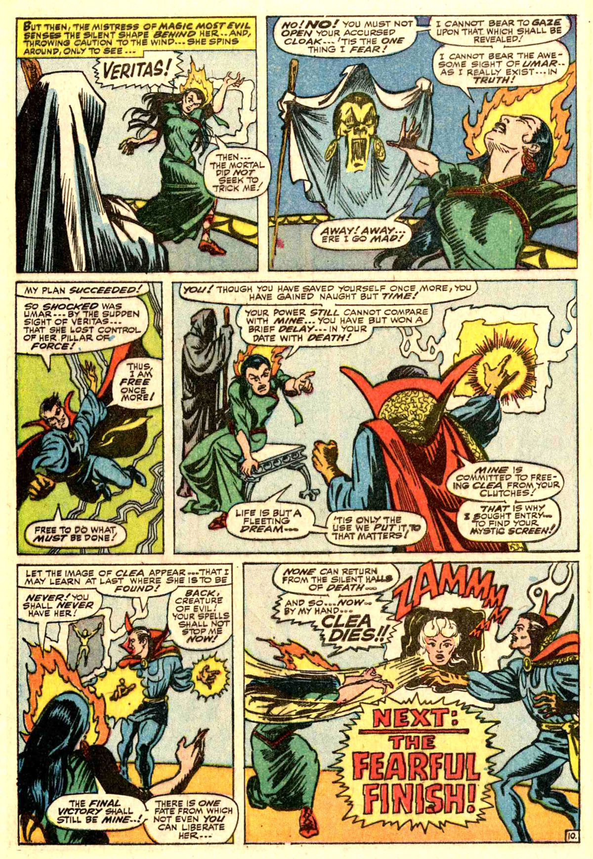 Read online Marvel Masterworks: Doctor Strange comic -  Issue # TPB 2 - 134