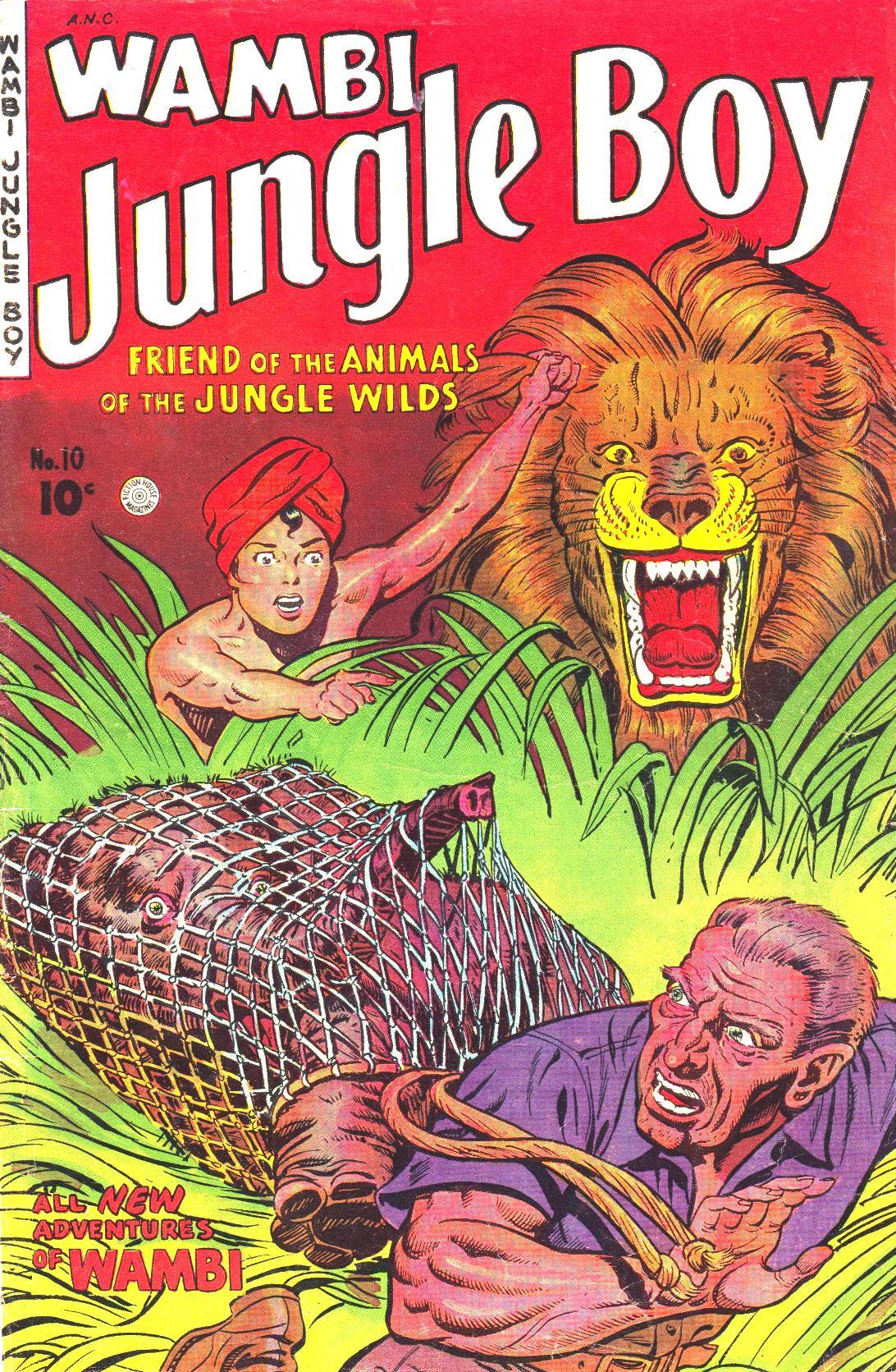 Read online Wambi Jungle Boy comic -  Issue #10 - 1