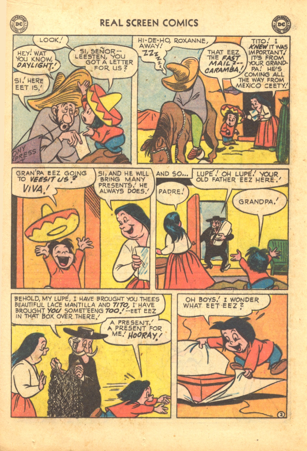 Read online Real Screen Comics comic -  Issue #44 - 14