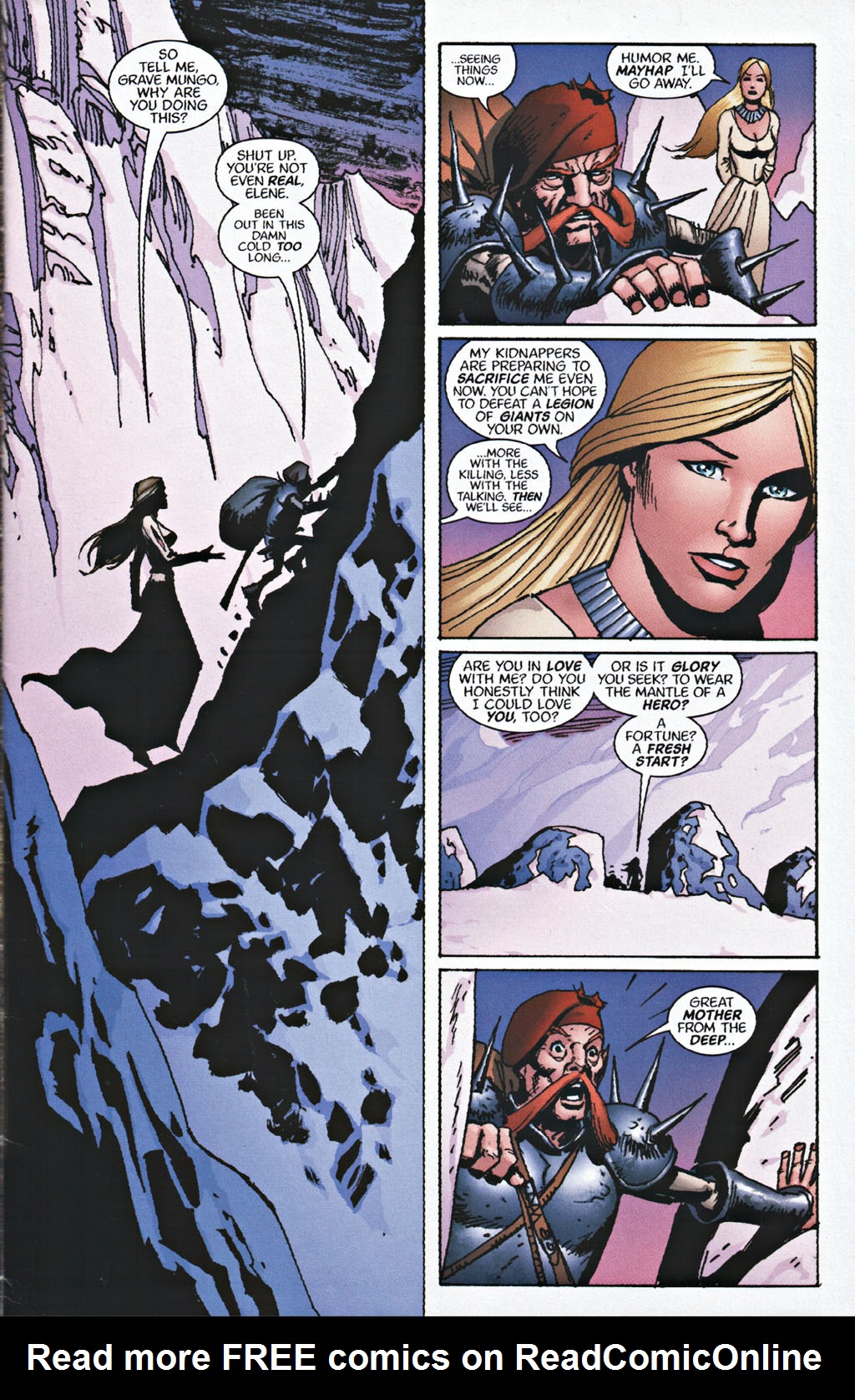 Read online R.A. Salvatore's DemonWars: Trial By Fire comic -  Issue #4 - 3