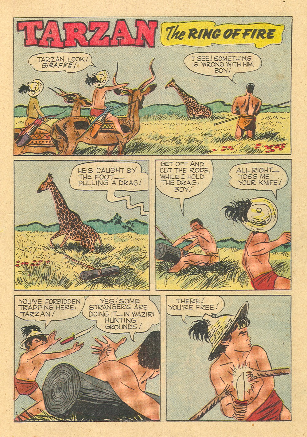 Read online Tarzan (1948) comic -  Issue #112 - 19