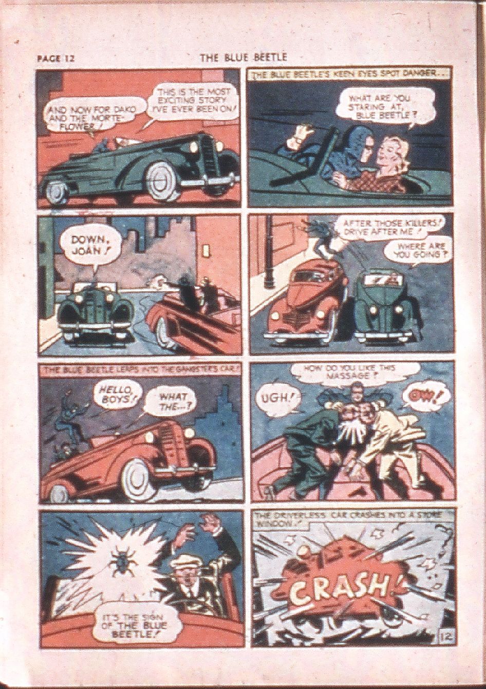 Read online The Blue Beetle comic -  Issue #7 - 14