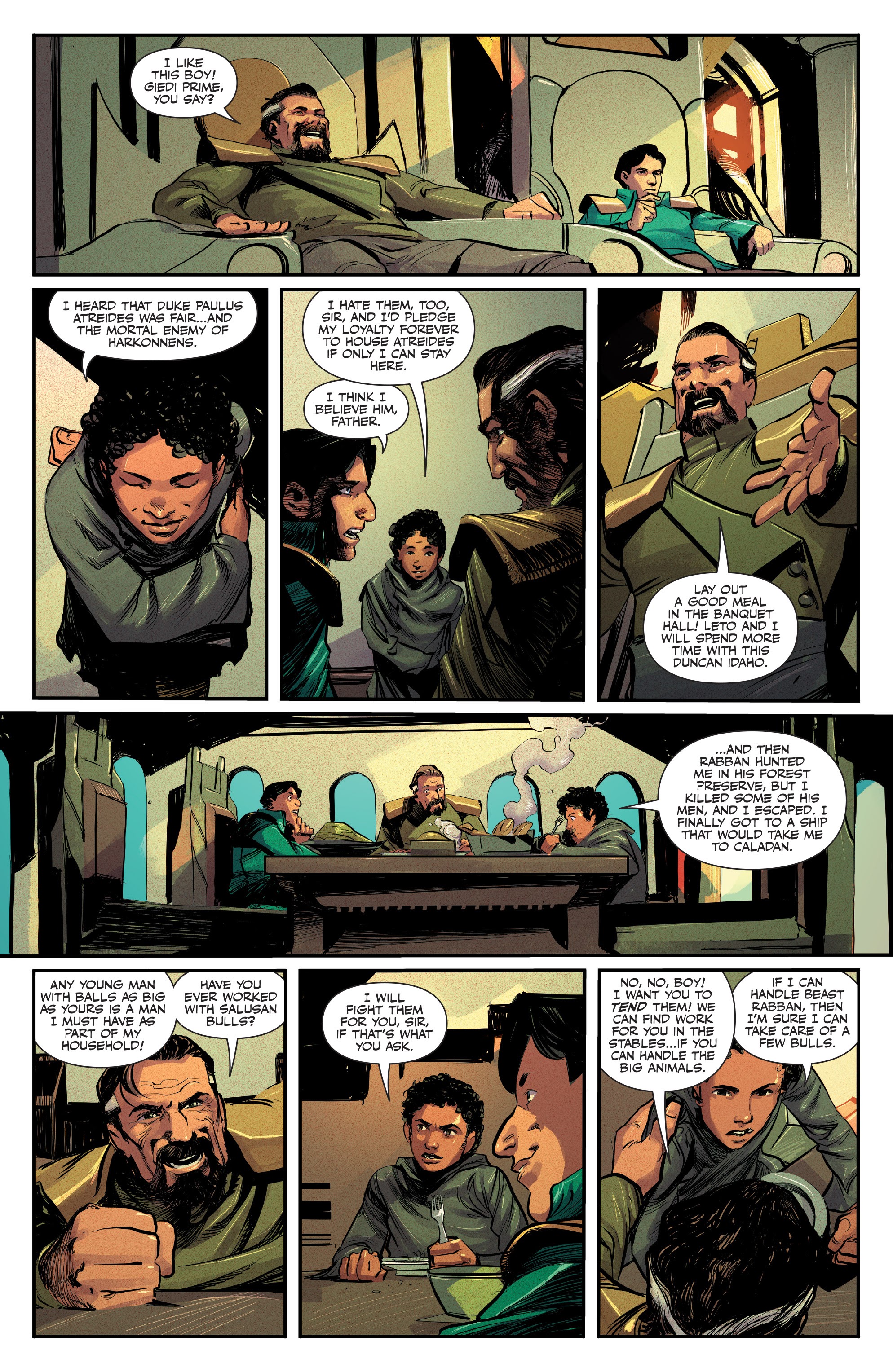 Read online Dune: House Atreides comic -  Issue #7 - 13