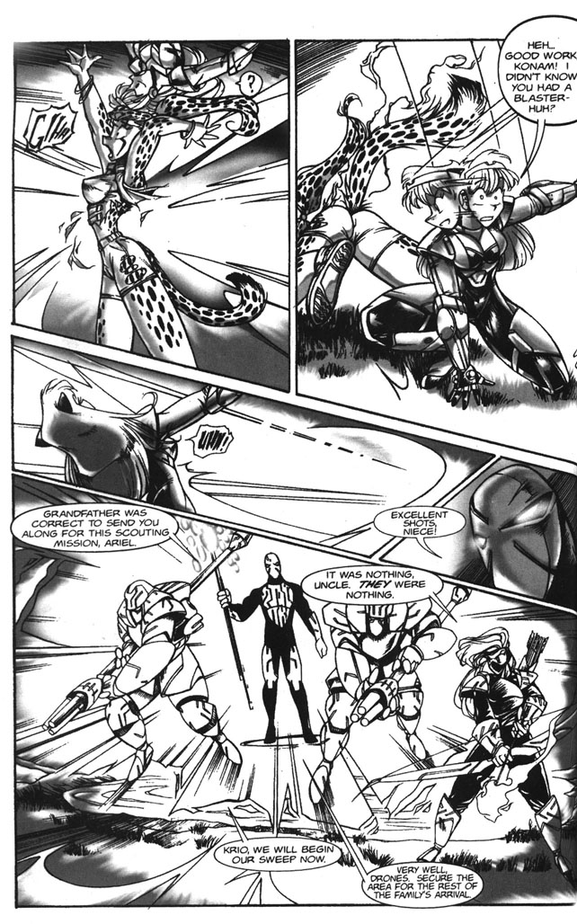 Read online Asrial vs. Cheetah comic -  Issue #2 - 22