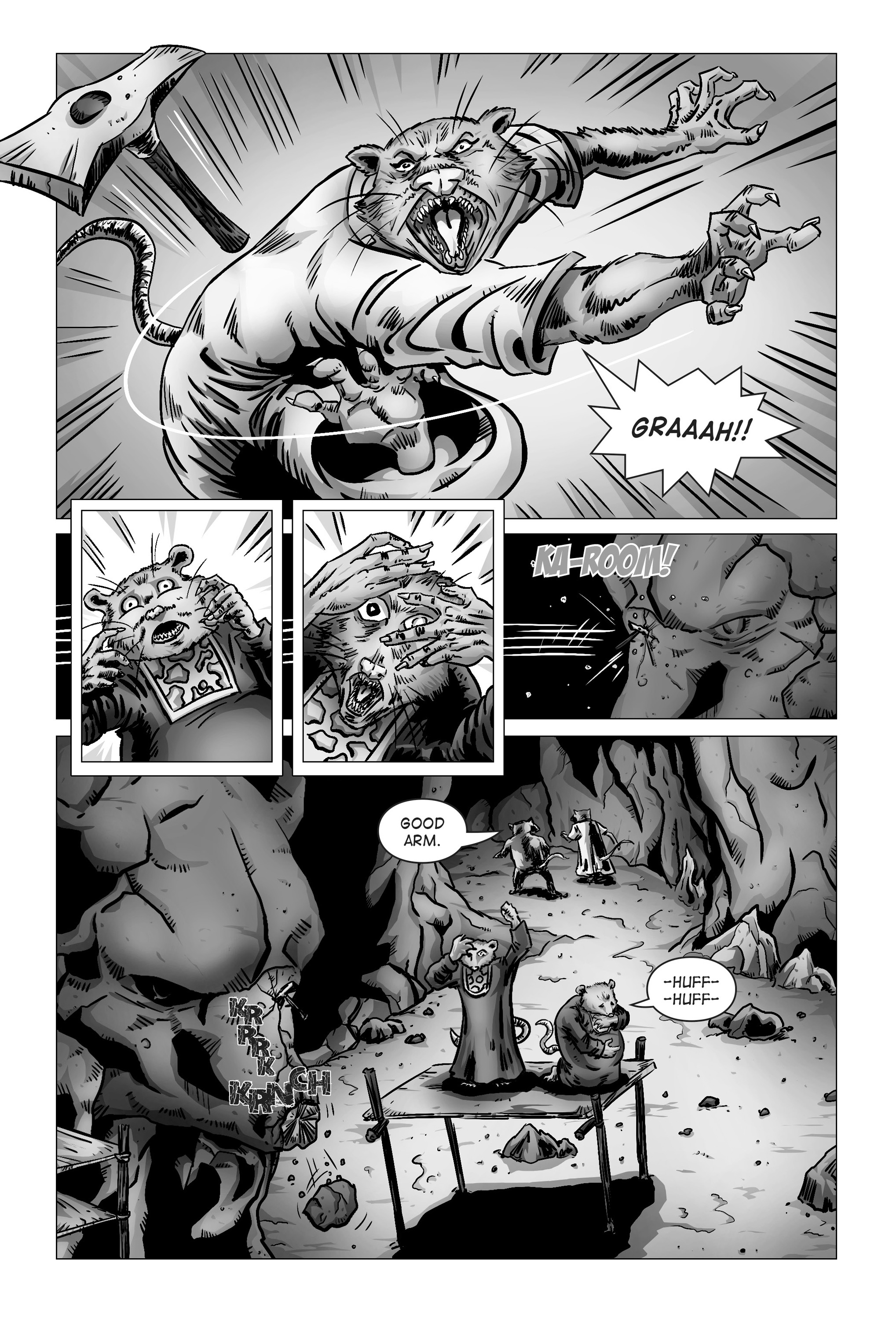 Read online Penguins vs. Possums comic -  Issue #6 - 12