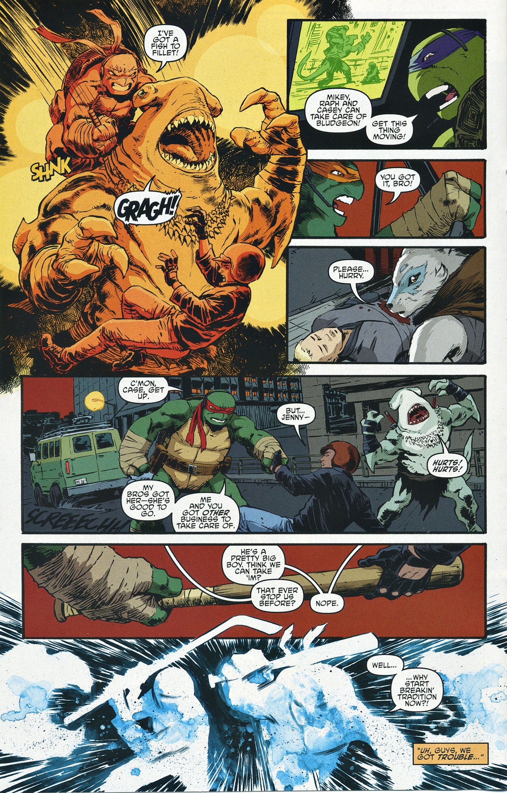 Read online Free Comic Book Day 2019 comic -  Issue # TMNT - 8