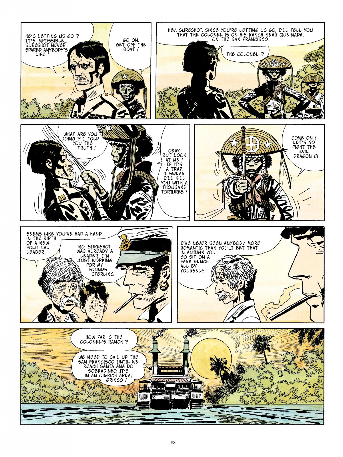 Read online Corto Maltese comic -  Issue # TPB 3 - 75
