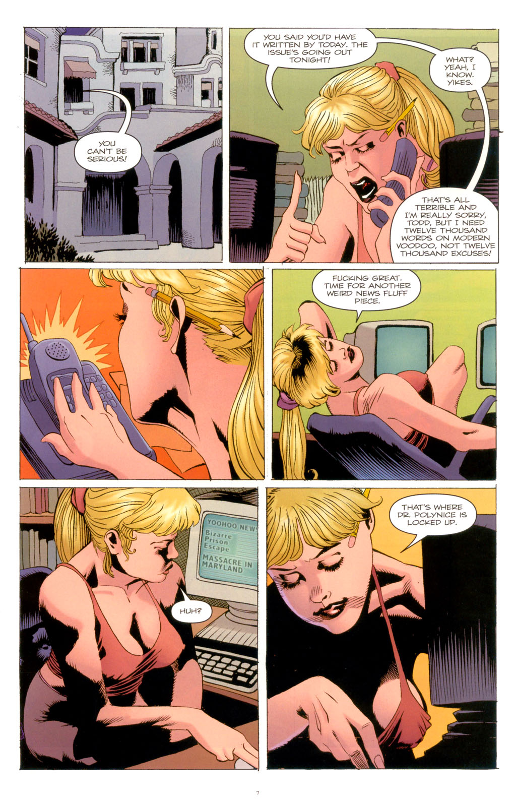 Read online Supernatural Freak Machine: A Cal McDonald Mystery comic -  Issue #2 - 8