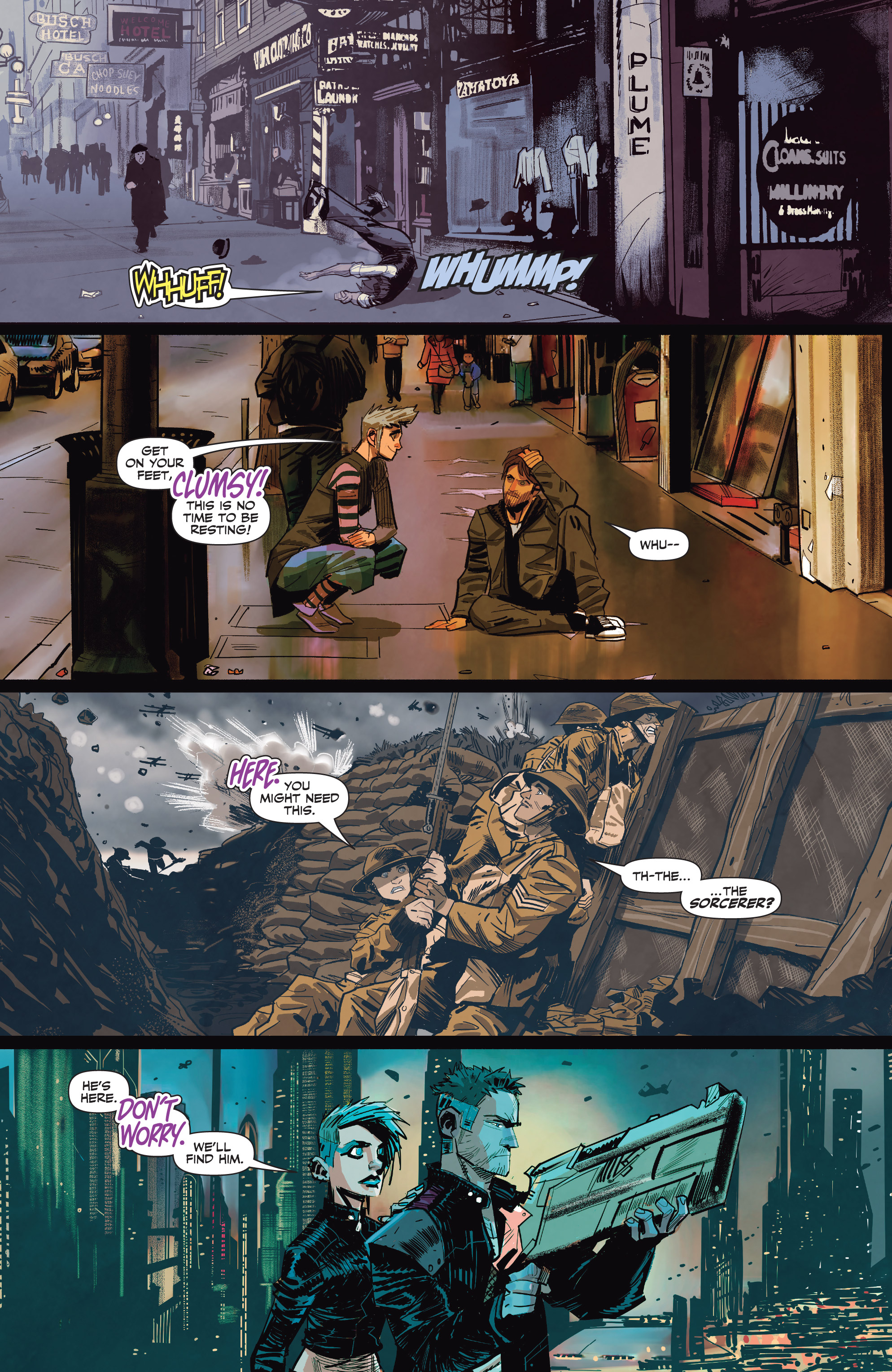 Read online Knights Temporal comic -  Issue #2 - 5