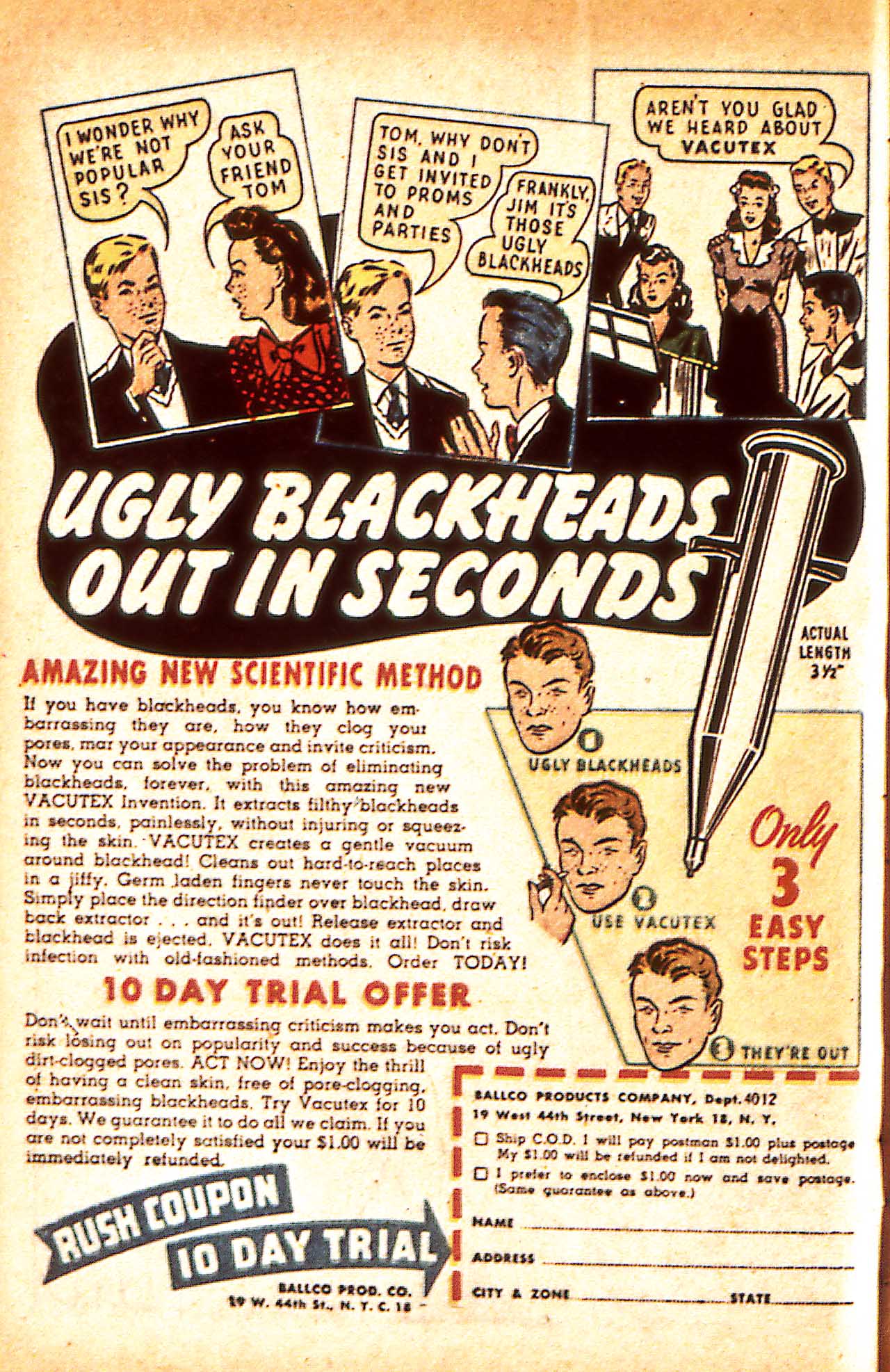 Read online The Human Torch (1940) comic -  Issue #17 - 51