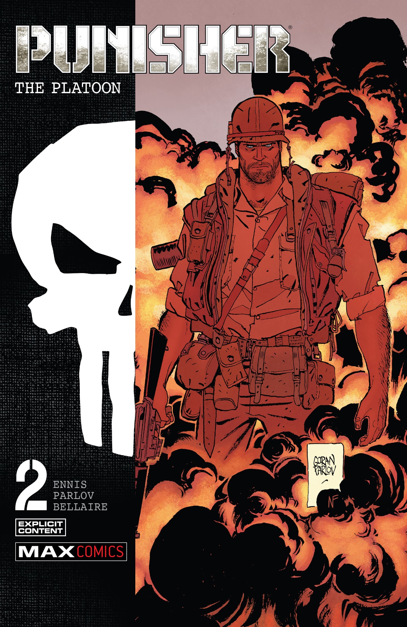 Read online Punisher MAX: The Platoon comic -  Issue #2 - 1