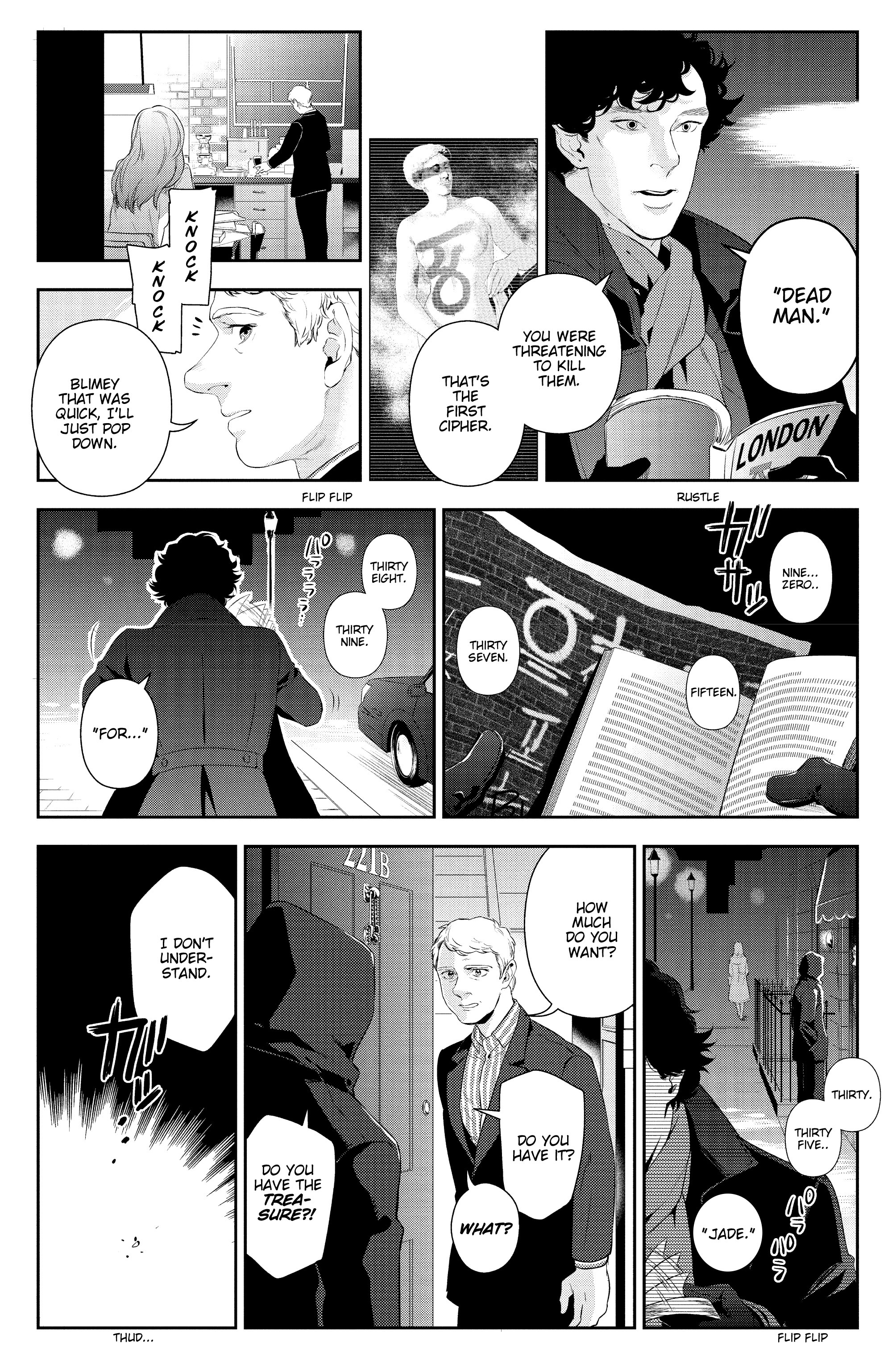 Read online Sherlock: The Blind Banker comic -  Issue #5 - 36