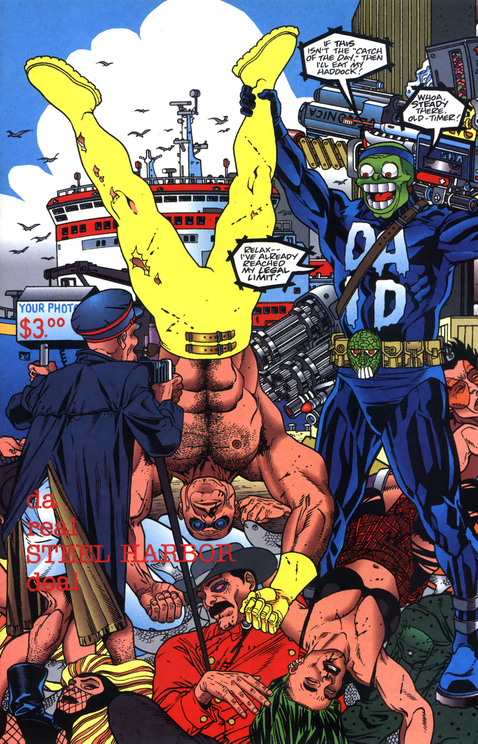 Read online The Mask: World Tour comic -  Issue #2 - 7