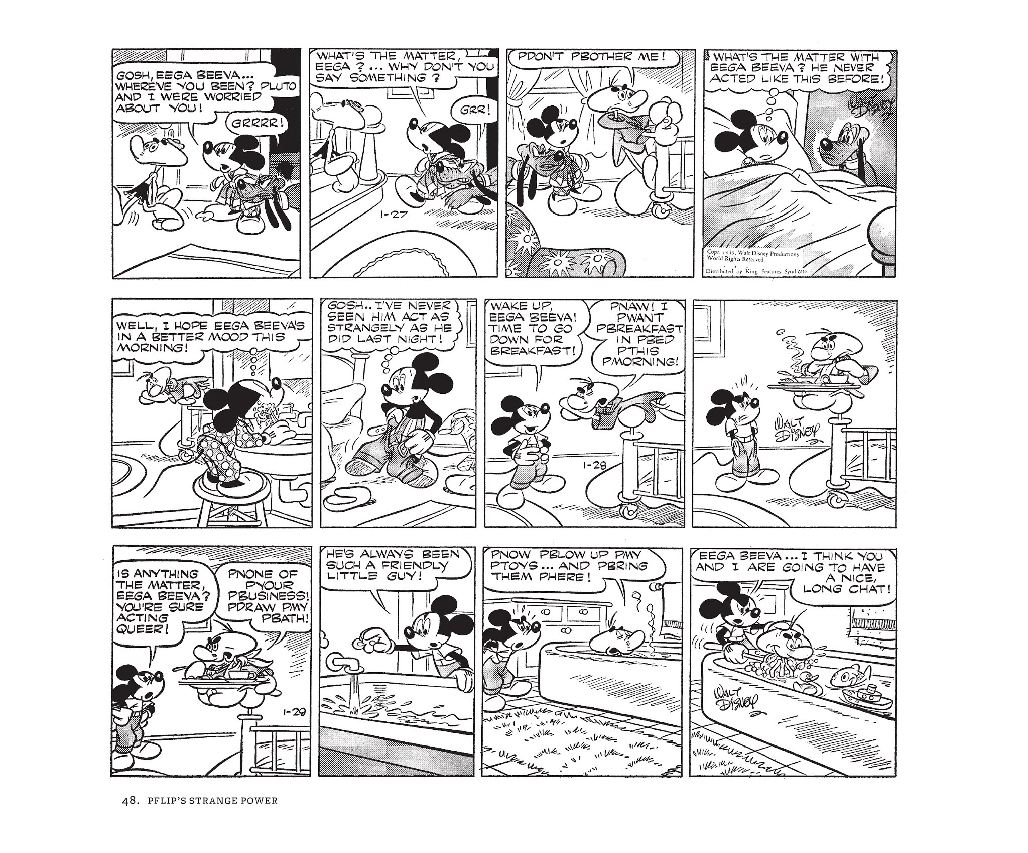 Read online Walt Disney's Mickey Mouse by Floyd Gottfredson comic -  Issue # TPB 10 (Part 1) - 48