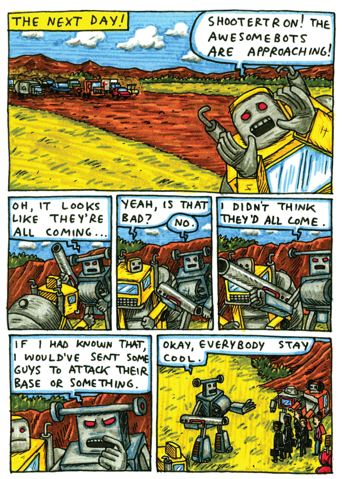 Read online Incredible Change-Bots comic -  Issue # TPB 2 - 105