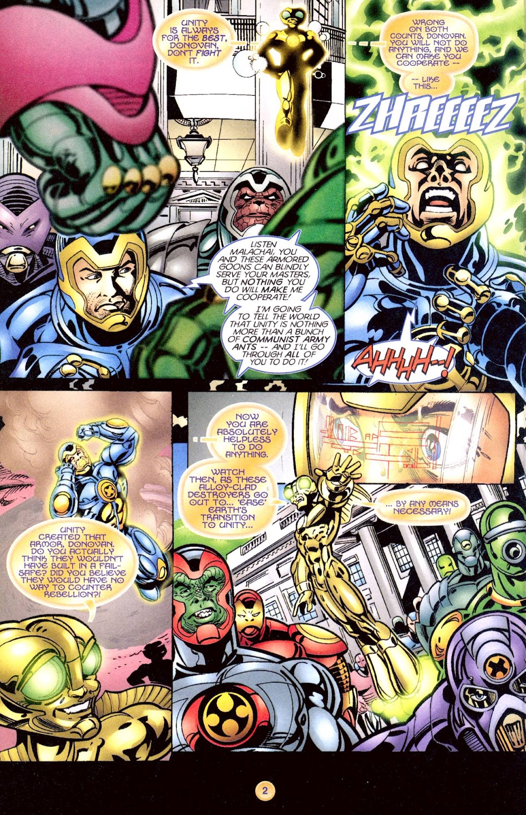 X-O Manowar (1996) issue 13 - Page 3
