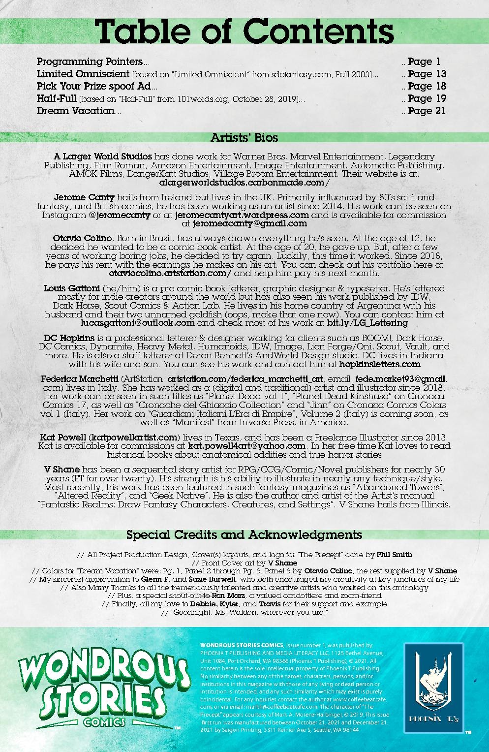 Read online Wondrous Stories Comics comic -  Issue #1 - 33