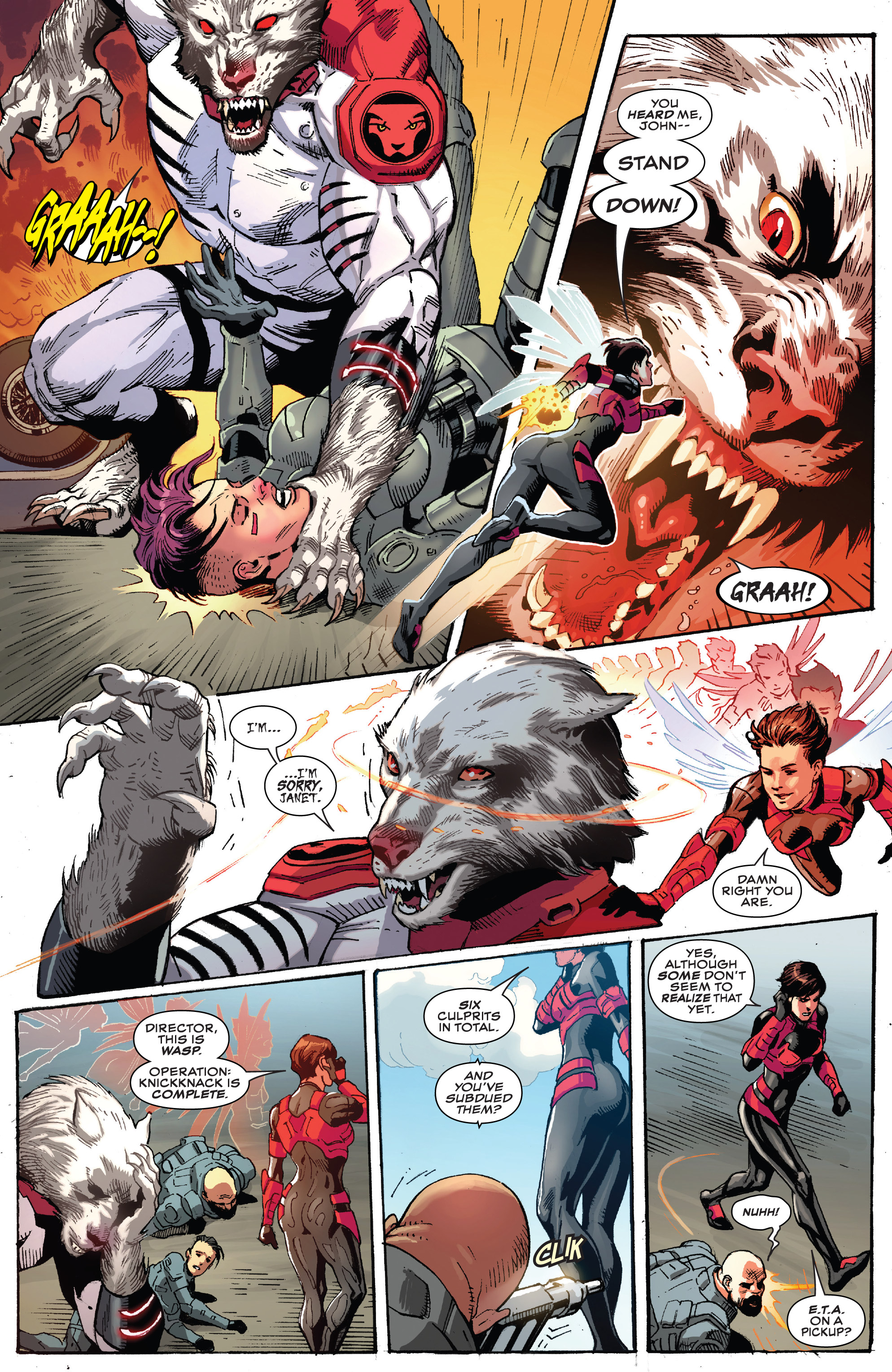 Read online Black Panther and the Agents of Wakanda comic -  Issue #1 - 8