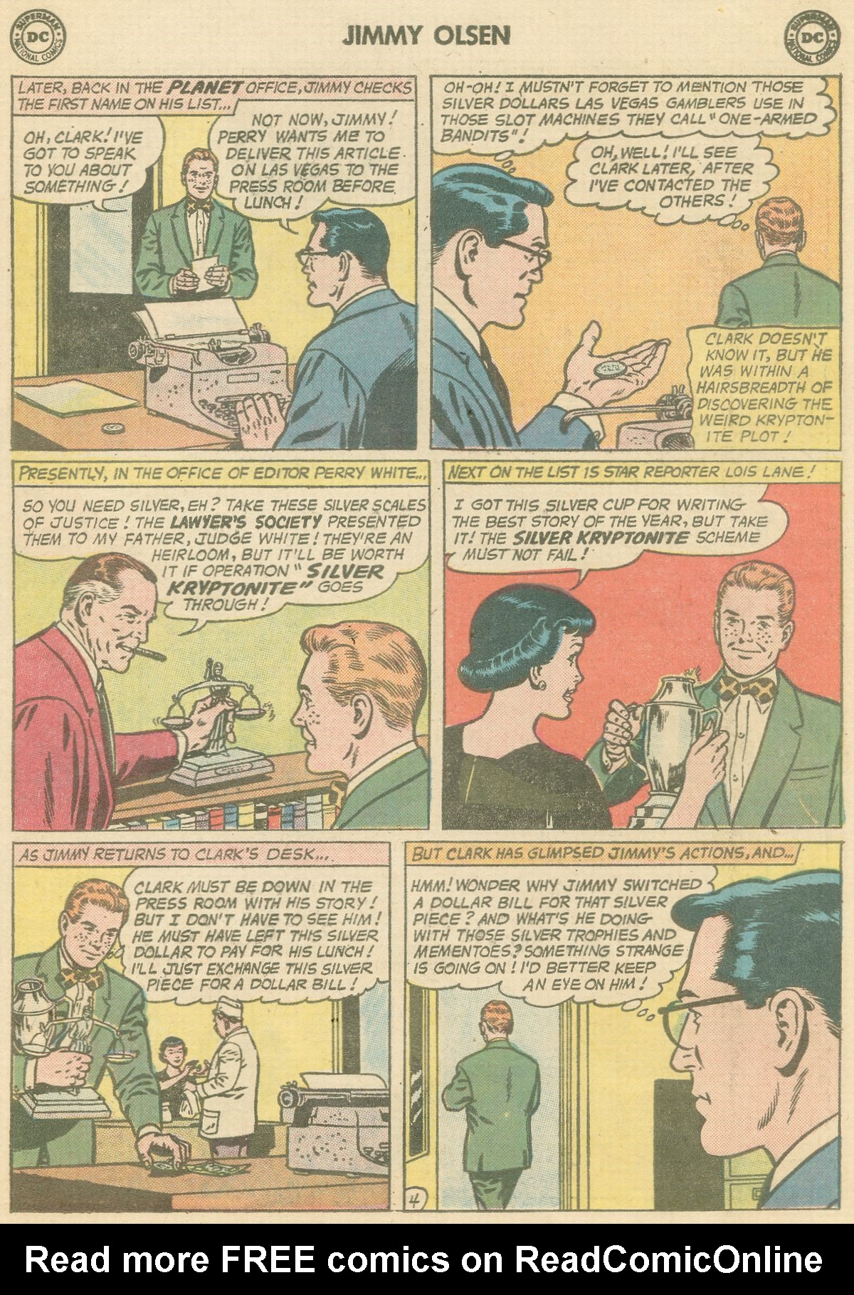 Read online Superman's Pal Jimmy Olsen comic -  Issue #70 - 27