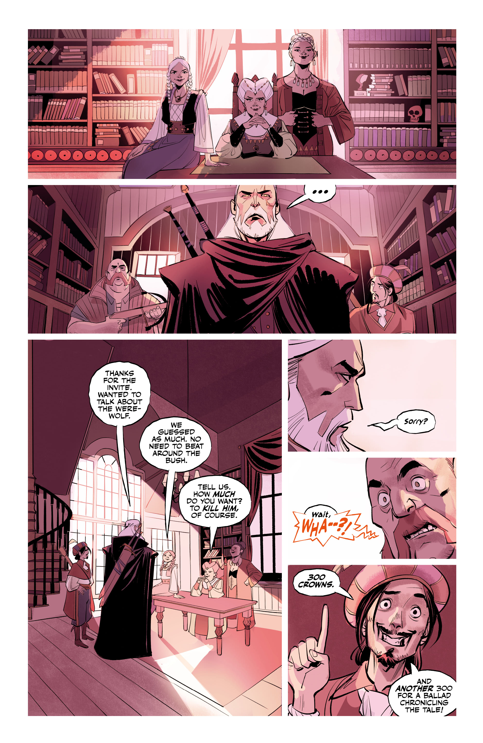 Read online The Witcher: The Ballad of Two Wolves comic -  Issue #1 - 17