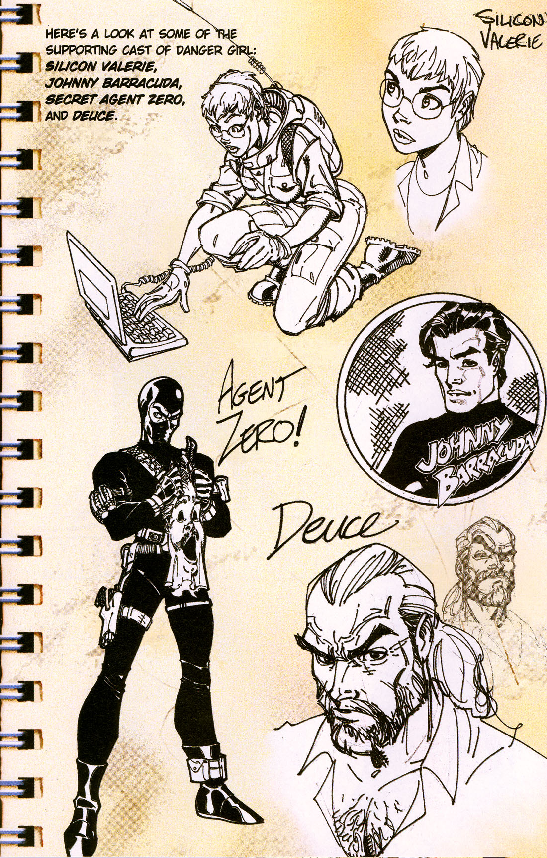 Read online Danger Girl (1998) comic -  Issue #0 - 13