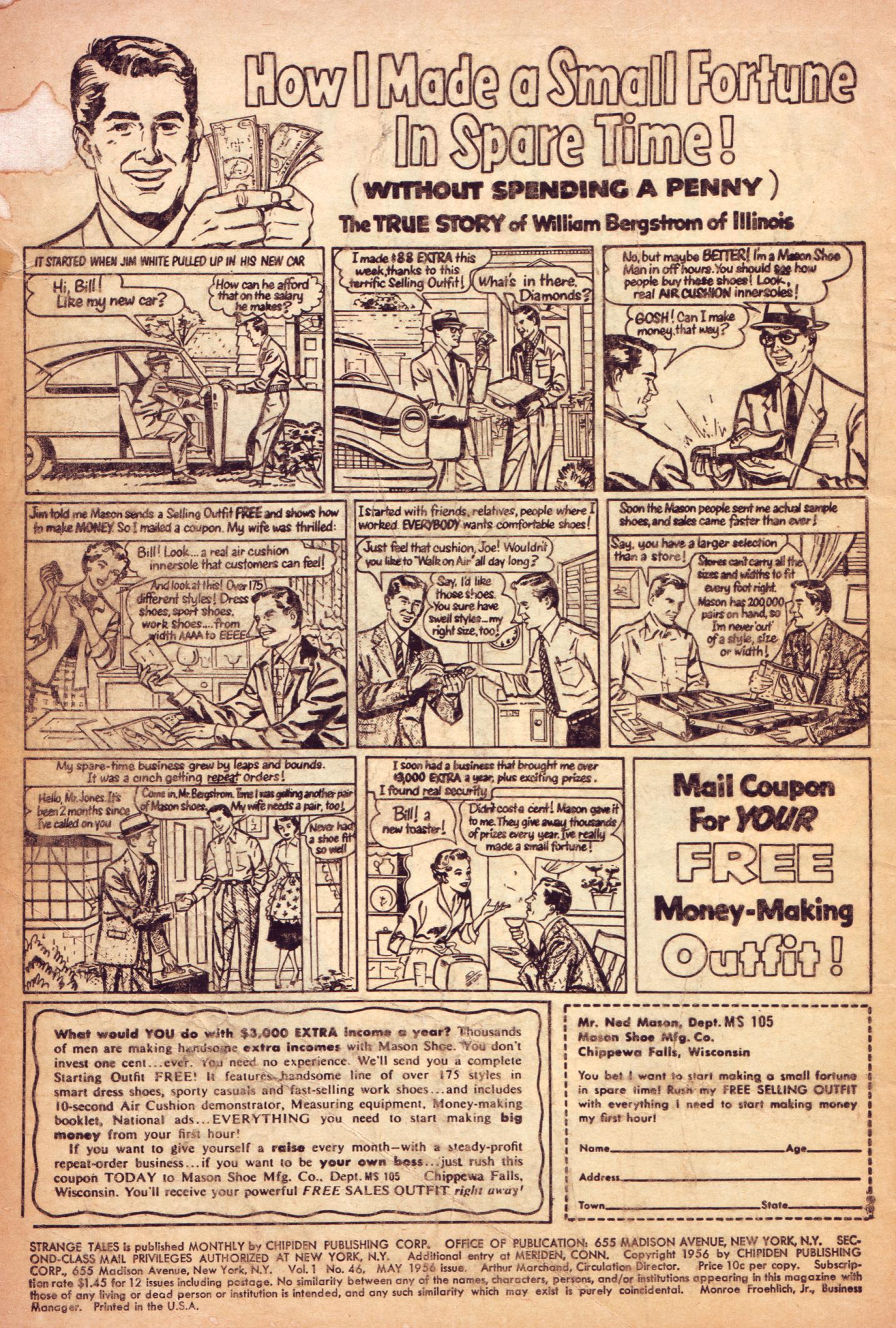 Read online Strange Tales (1951) comic -  Issue #46 - 2