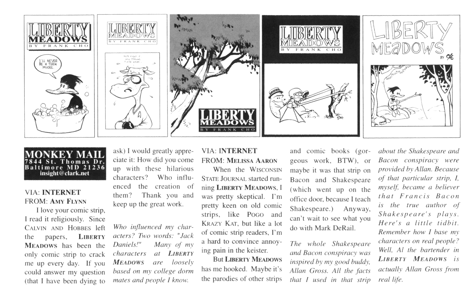 Read online Liberty Meadows comic -  Issue #1 - 33
