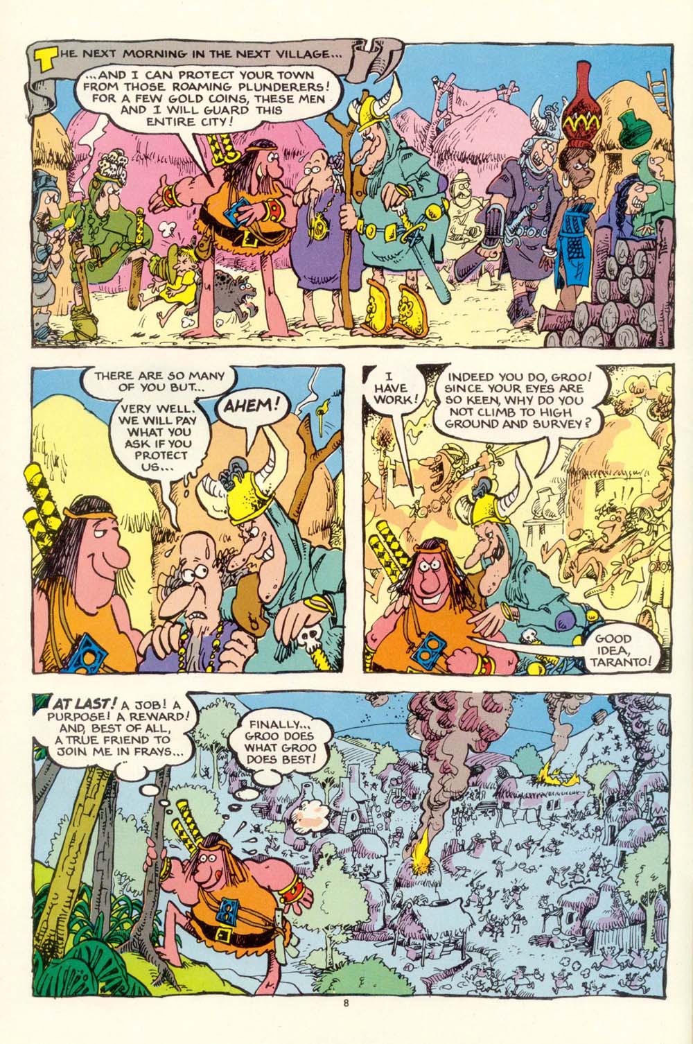 Read online Groo the Wanderer comic -  Issue #7 - 9