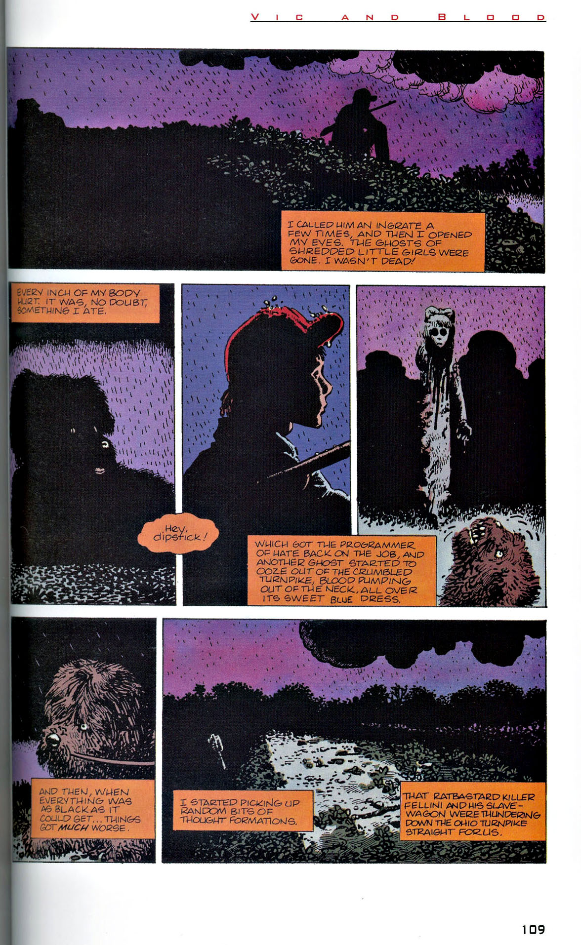 Read online Vic and Blood comic -  Issue # TPB - 110