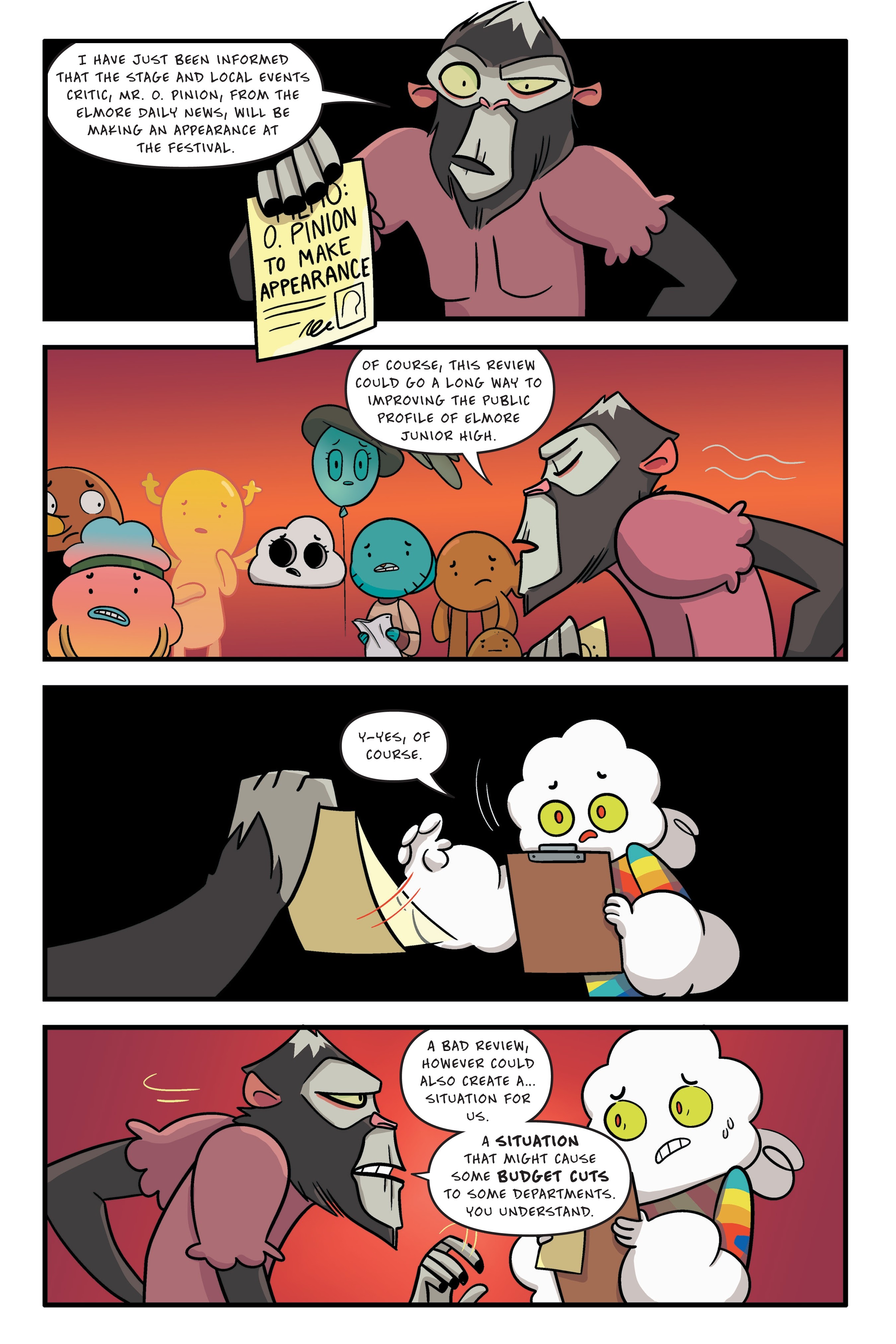 Read online The Amazing World of Gumball: Midsummer Nightmare comic -  Issue # TPB - 68
