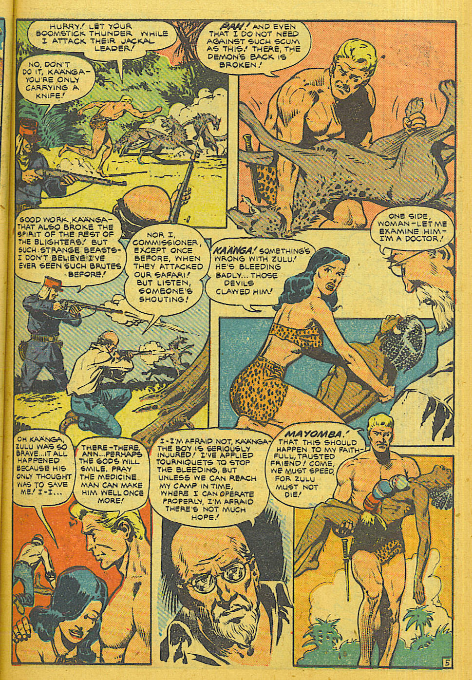 Read online Jungle Comics comic -  Issue #124 - 7