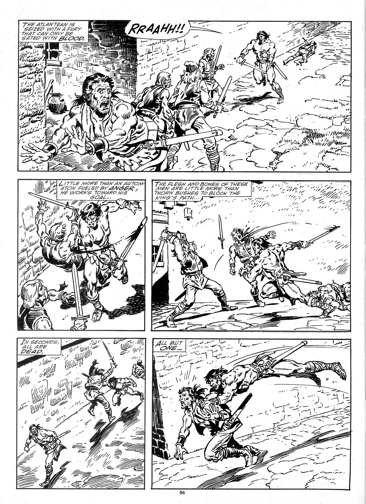 Read online The Savage Sword Of Conan comic -  Issue #183 - 39