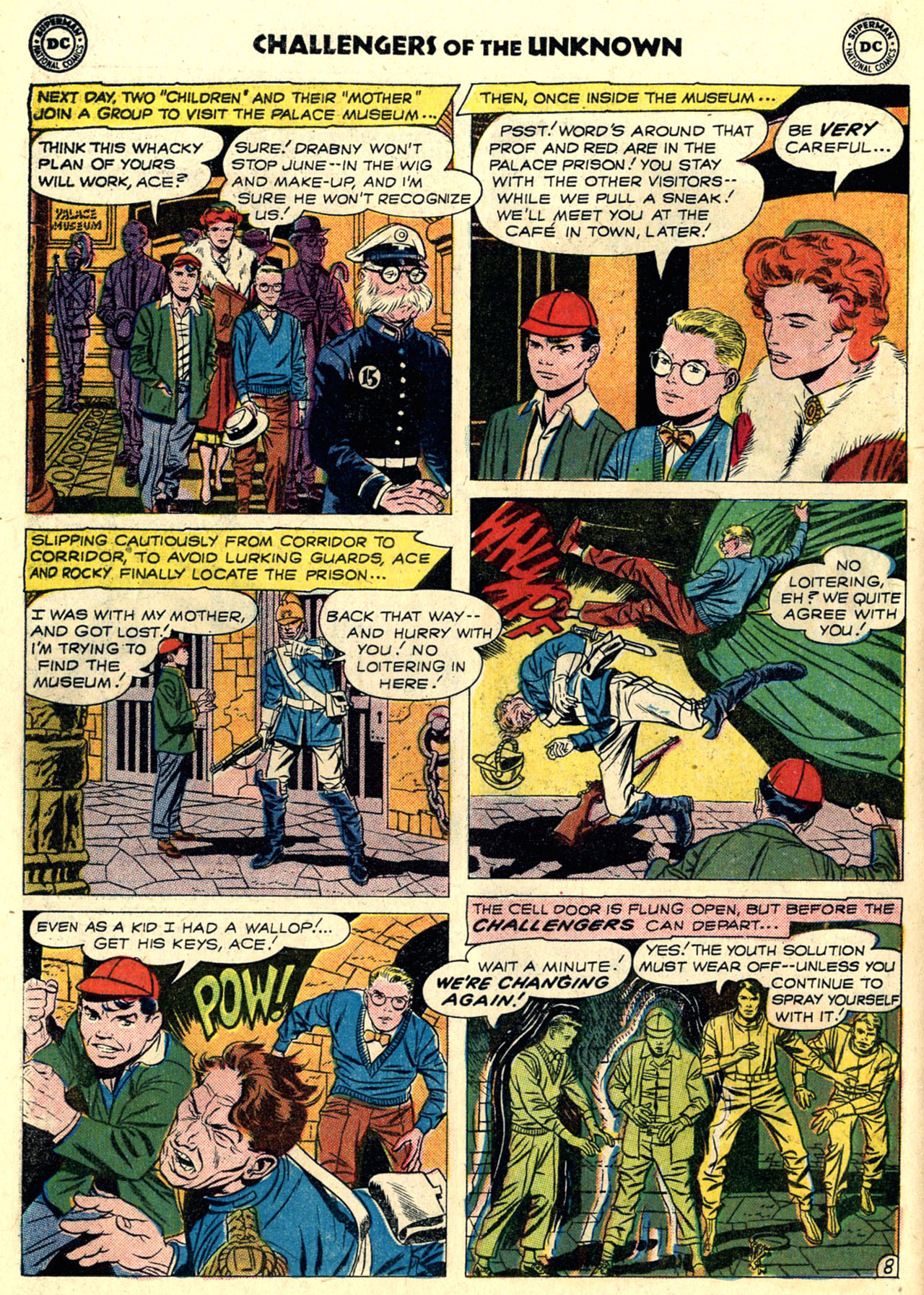 Read online Challengers of the Unknown (1958) comic -  Issue #8 - 10