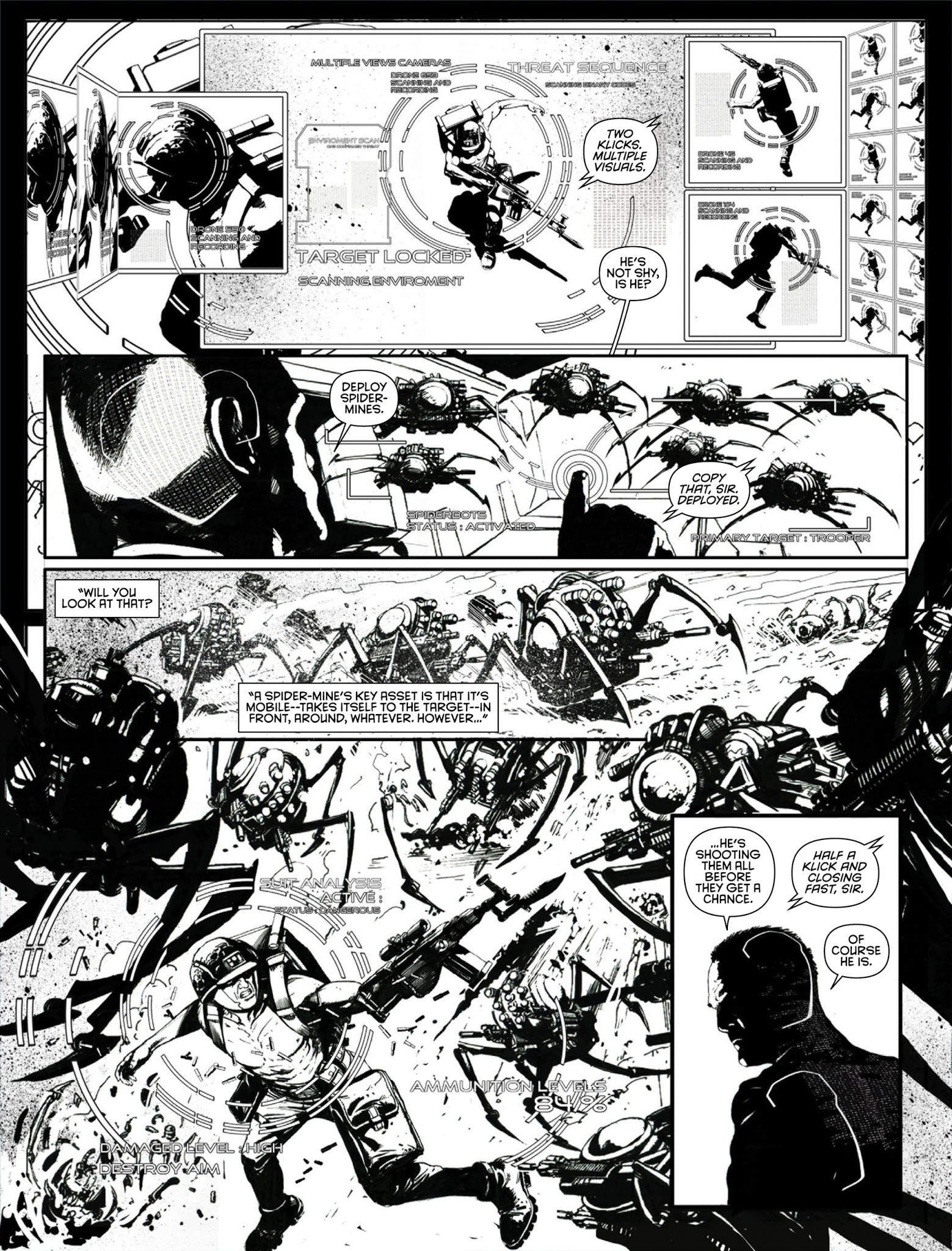 Read online 2000 AD comic -  Issue #2050 - 14