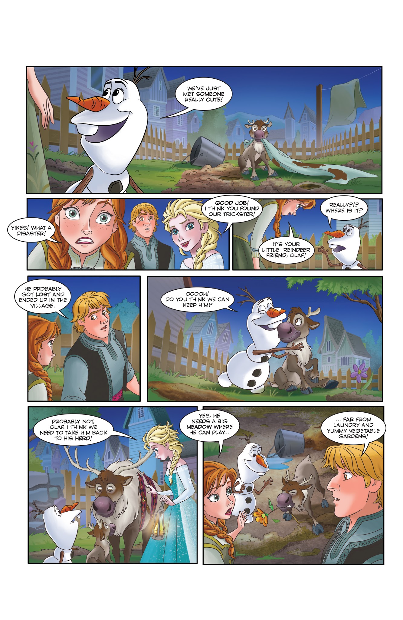 Read online Disney Frozen comic -  Issue #7 - 7