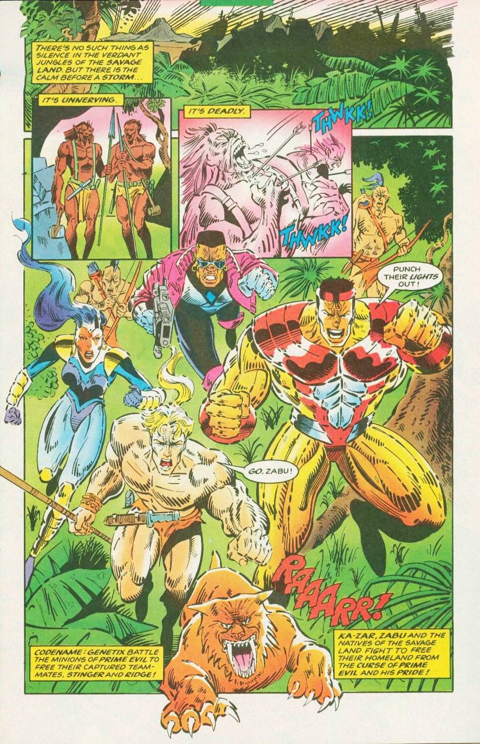 Read online Genetix comic -  Issue #4 - 2