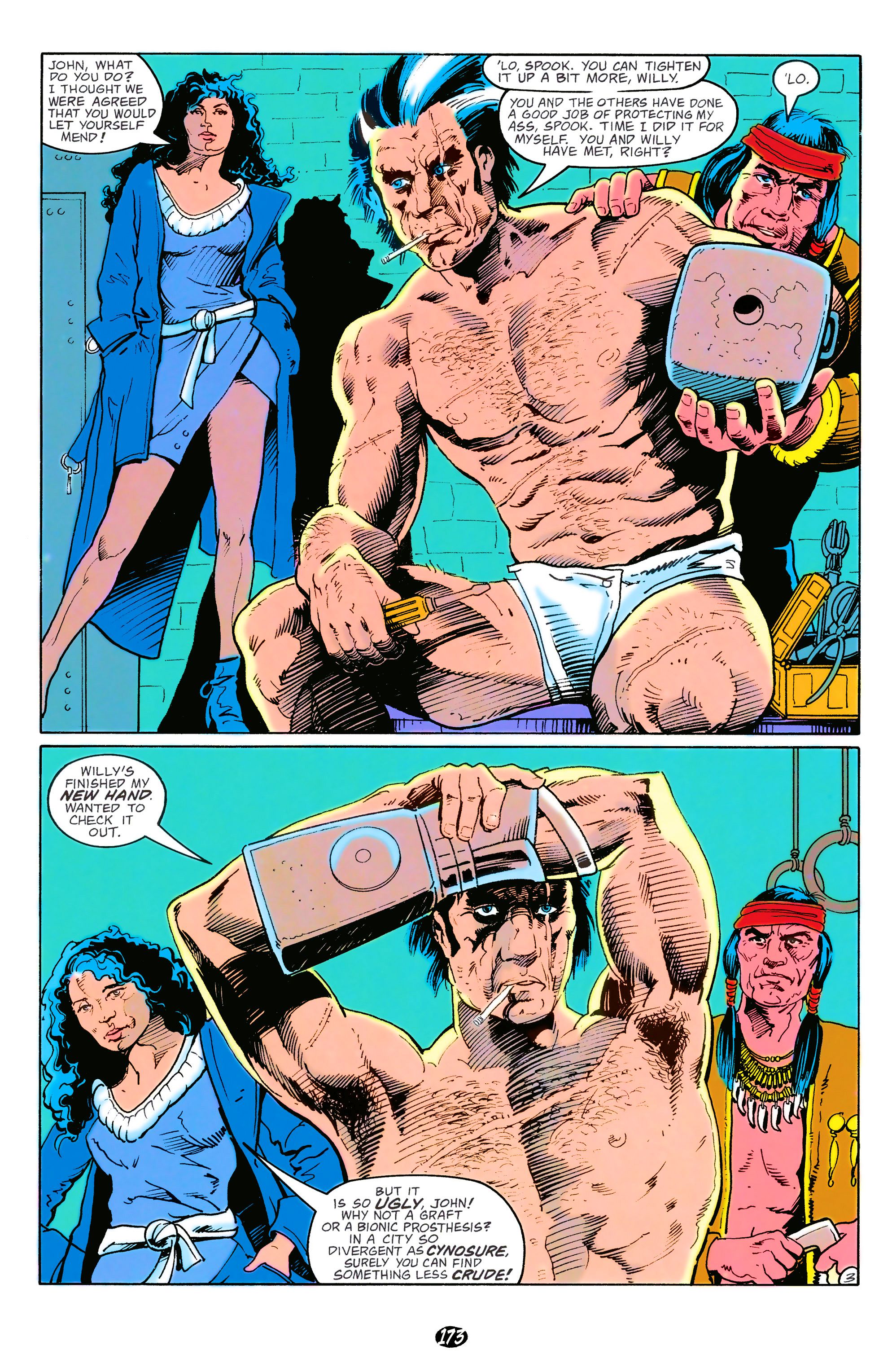 Read online Grimjack comic -  Issue # _TPB 2 - 172