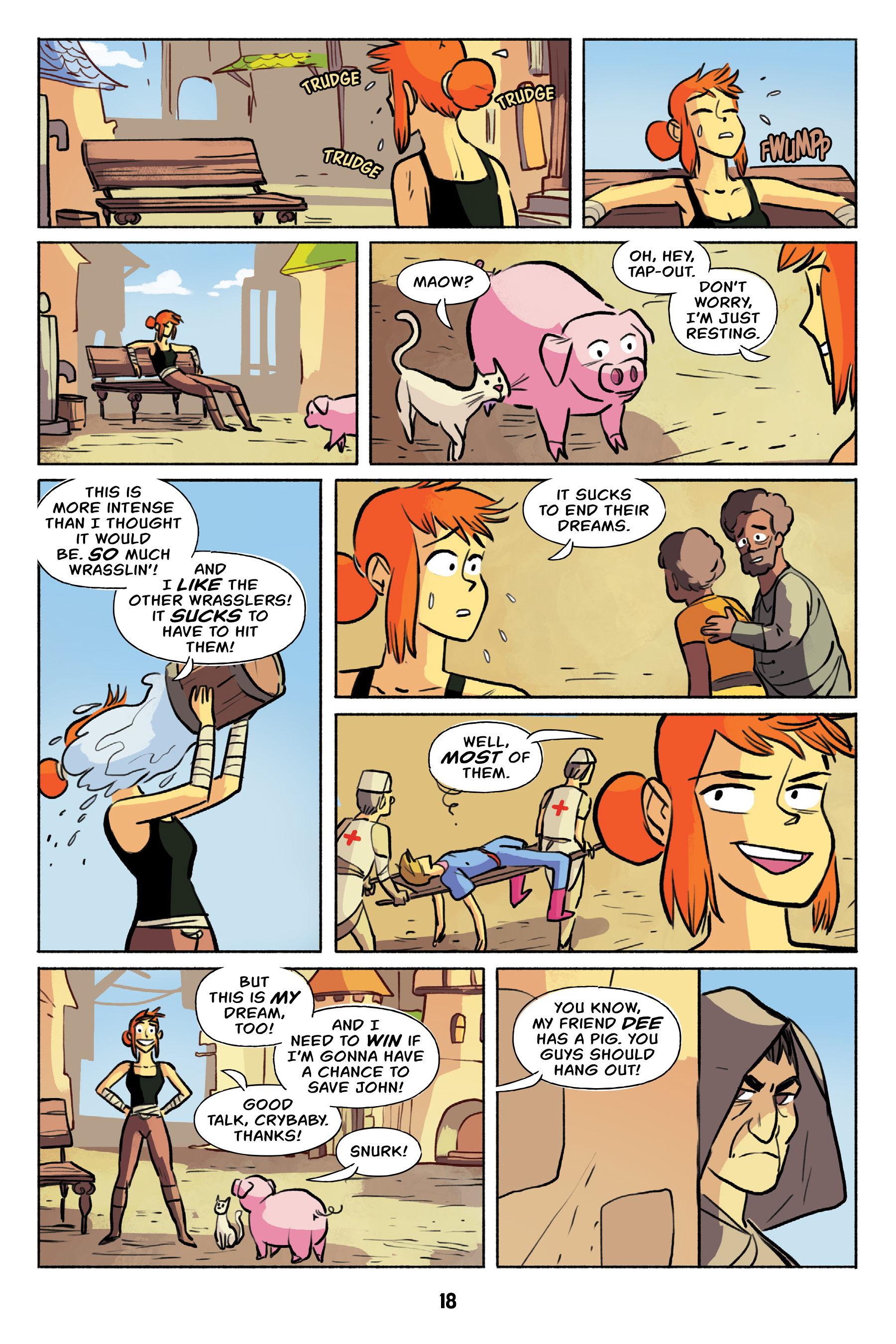 Read online Wrassle Castle comic -  Issue #2 - 18