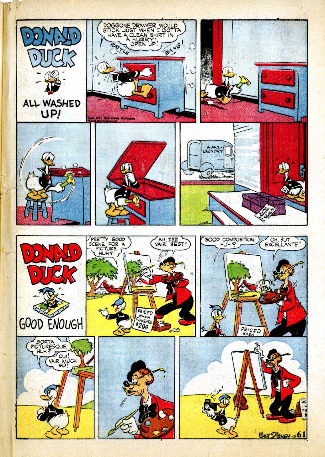 Walt Disney's Comics and Stories issue 35 - Page 63