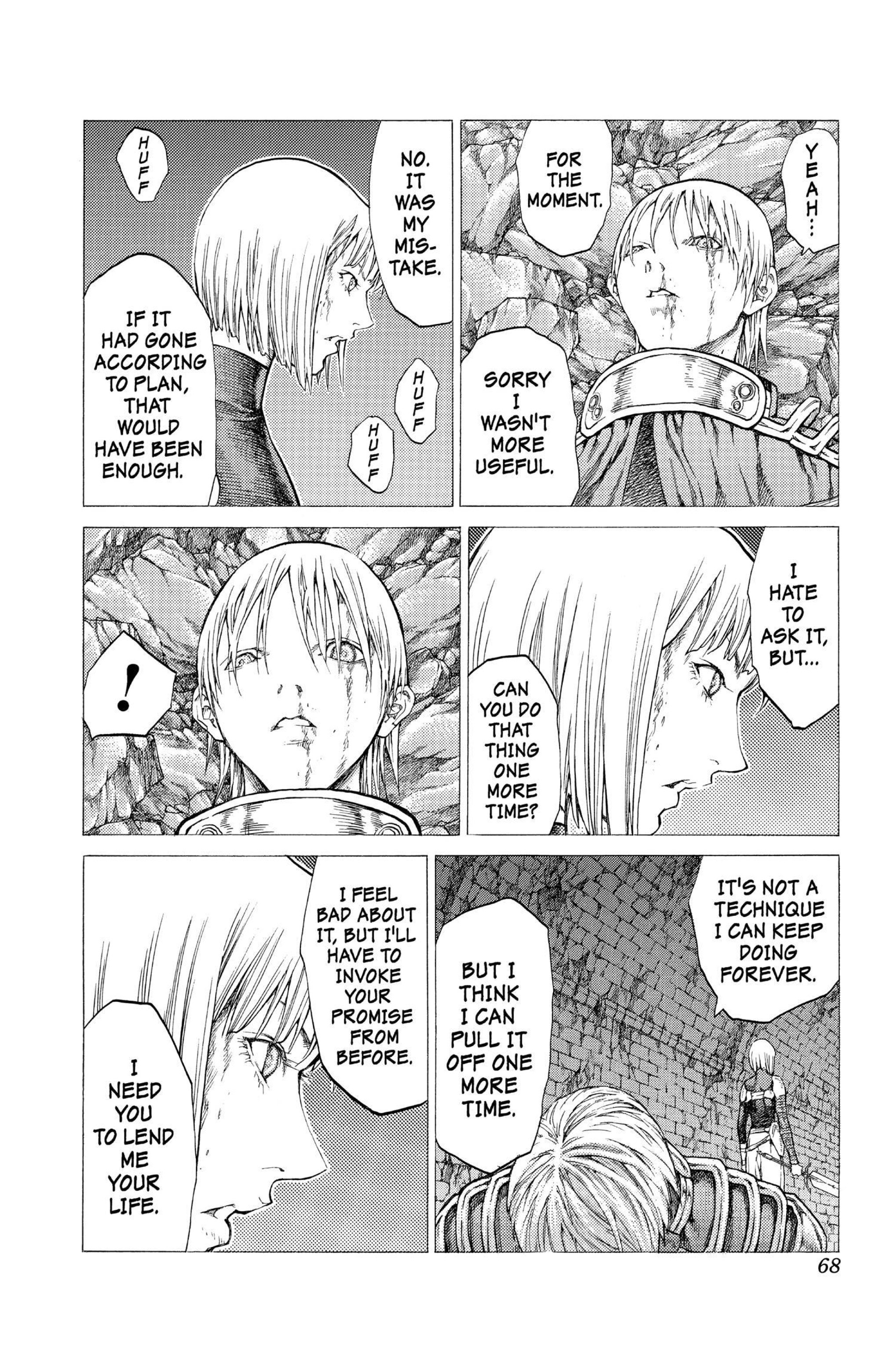 Read online Claymore comic -  Issue #9 - 66