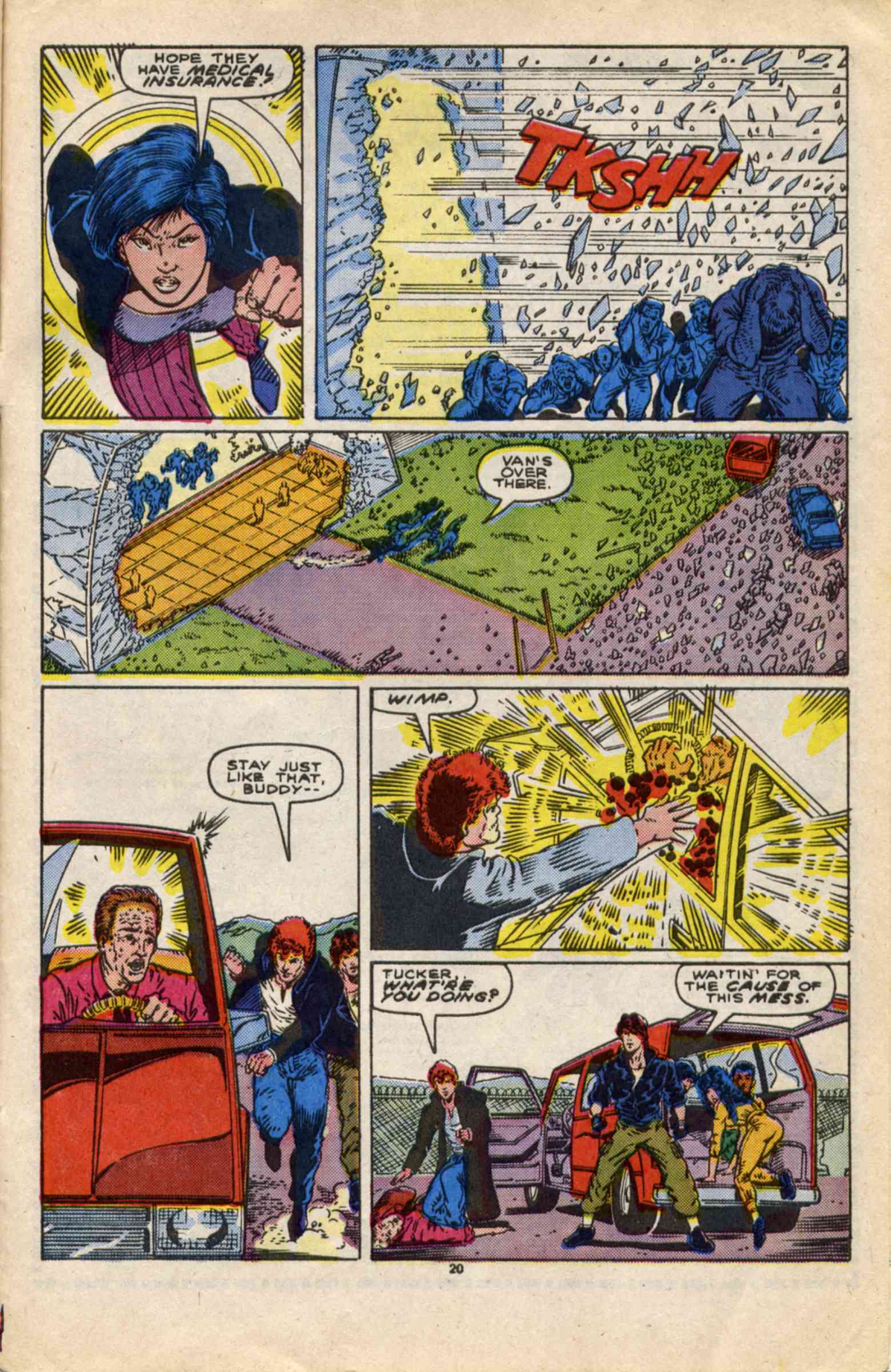 Read online Psi-Force comic -  Issue #16 - 21