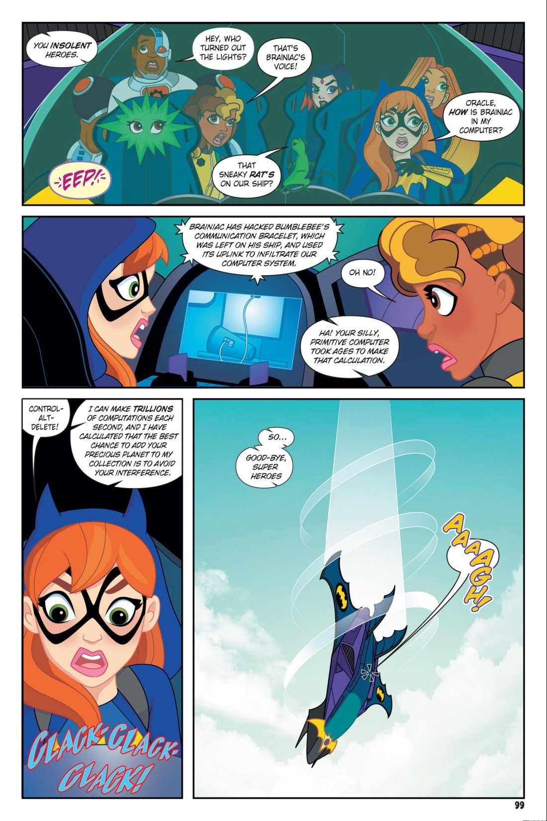 Read online DC Super Hero Girls: Search for Atlantis comic -  Issue # TPB - 97