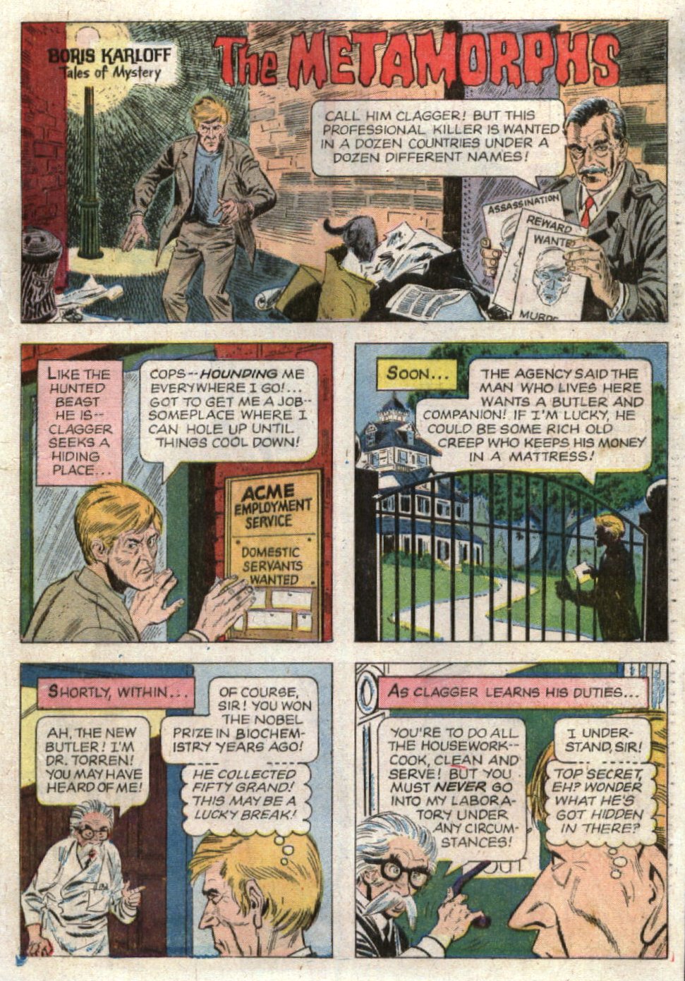 Read online Boris Karloff Tales of Mystery comic -  Issue #25 - 17