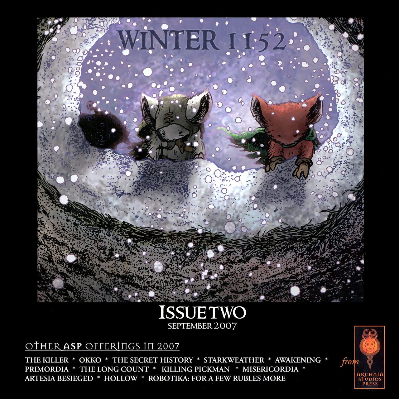 Read online Mouse Guard: Winter 1152 comic -  Issue #1 - 27